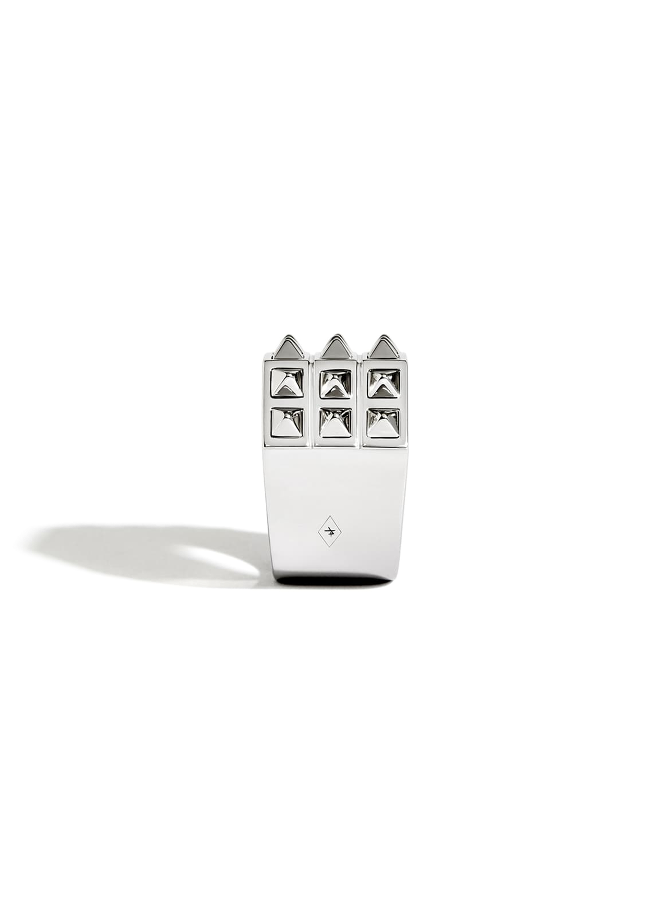 Bague Rockaway picots en argent