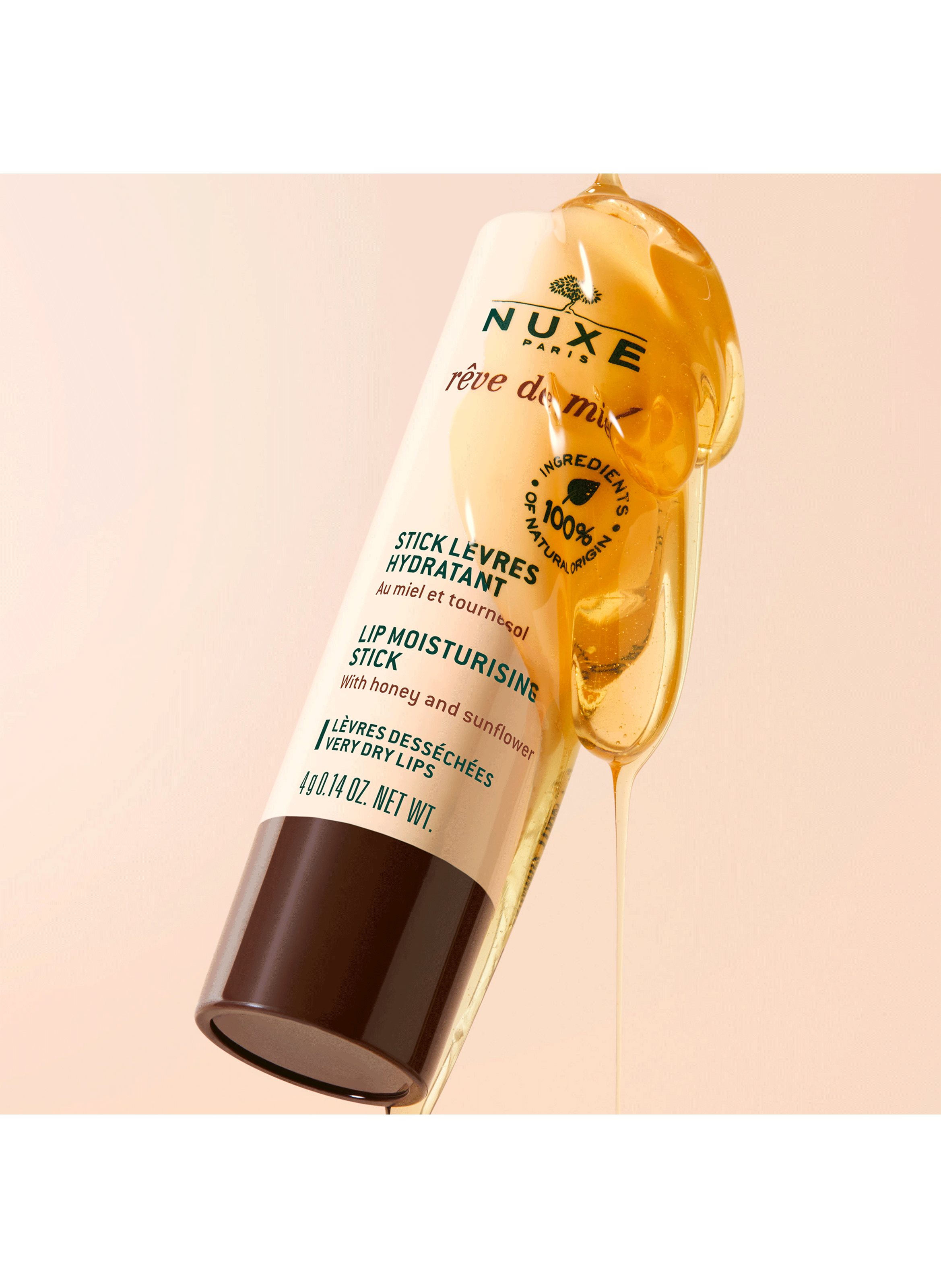 Stick Lèvres Hydratant lèvres desséchées Rêve de Miel® NUXE No color