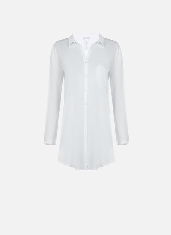 Cotton nightdress White by HANRO HANRO Cotton nightdress White