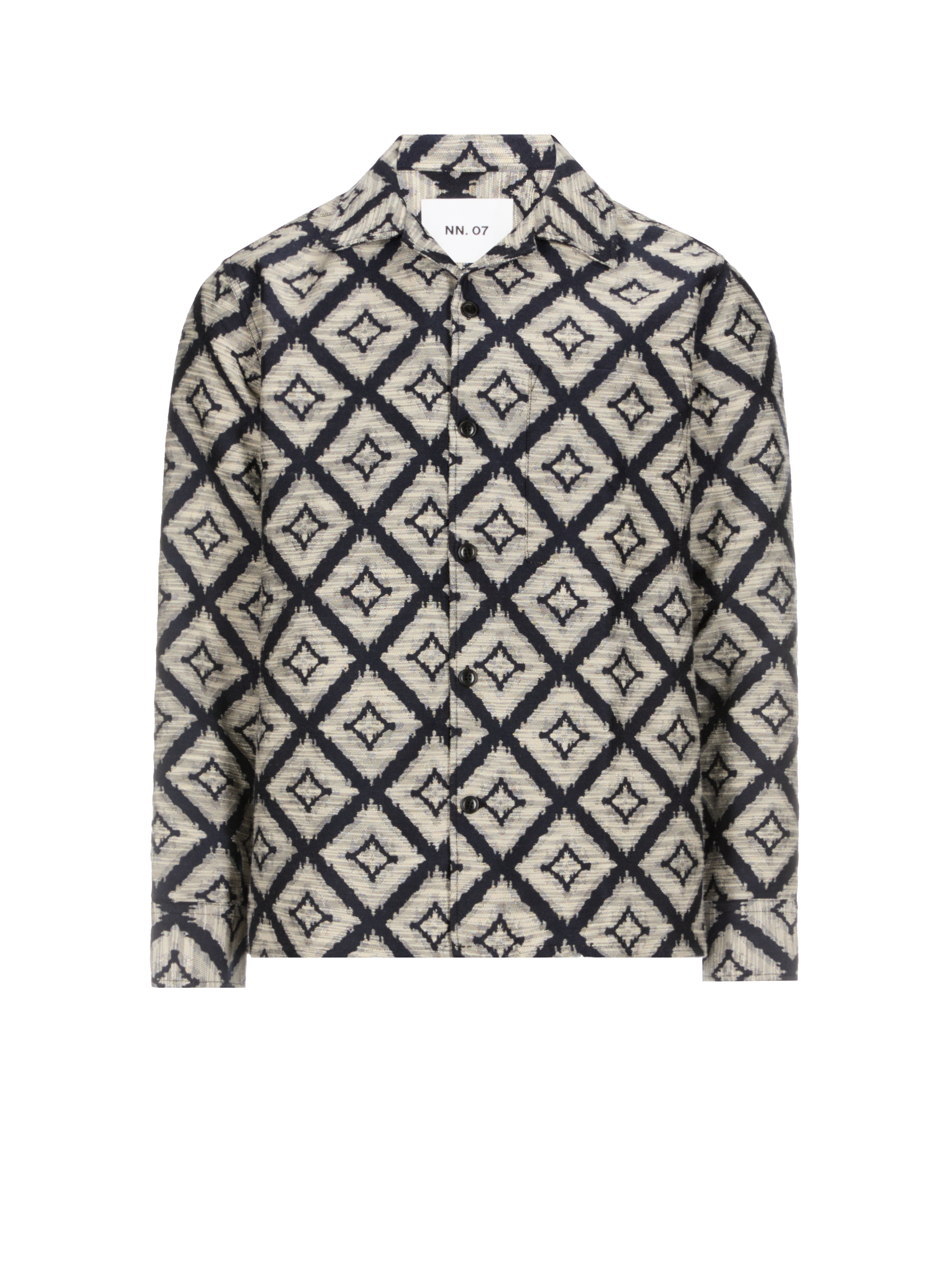 Printed shirt NN.07 Blue