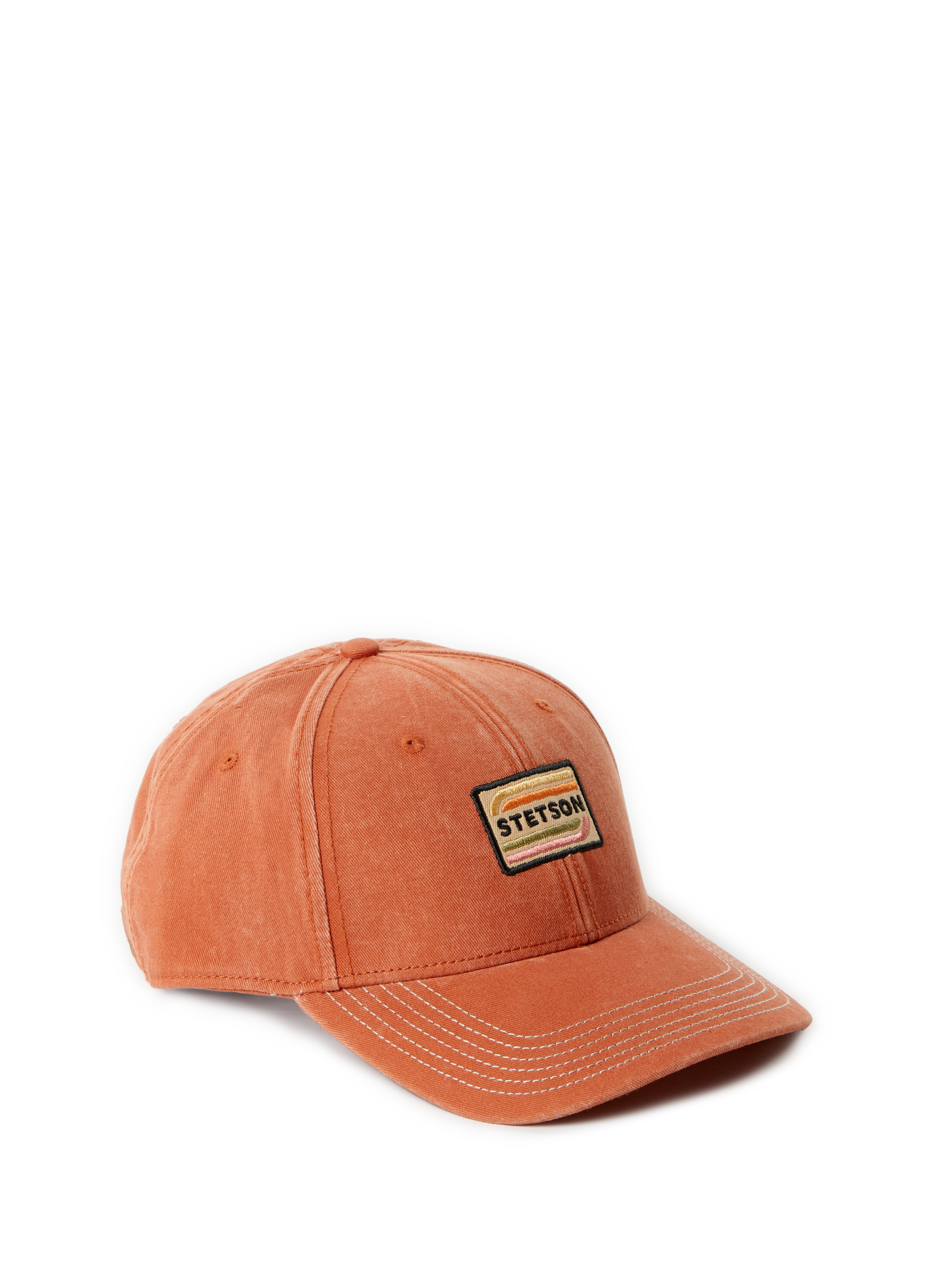 Cotton cap STETSON Orange