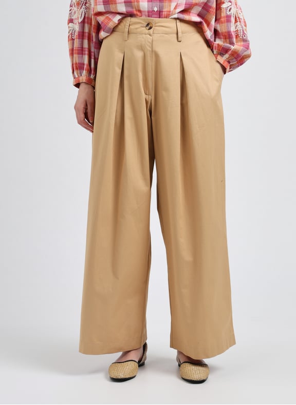 Frederica Pants Beige by LOUISE MISHA LOUISE MISHA Frederica Pants Beige