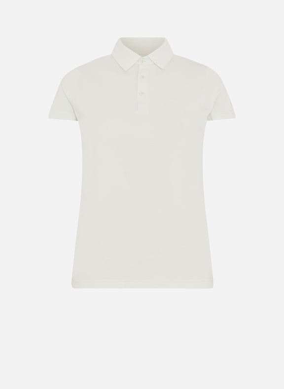 Polo ouvert polo Blanc by BORN LIVING YOGA BORN LIVING YOGA Polo ouvert polo Blanc