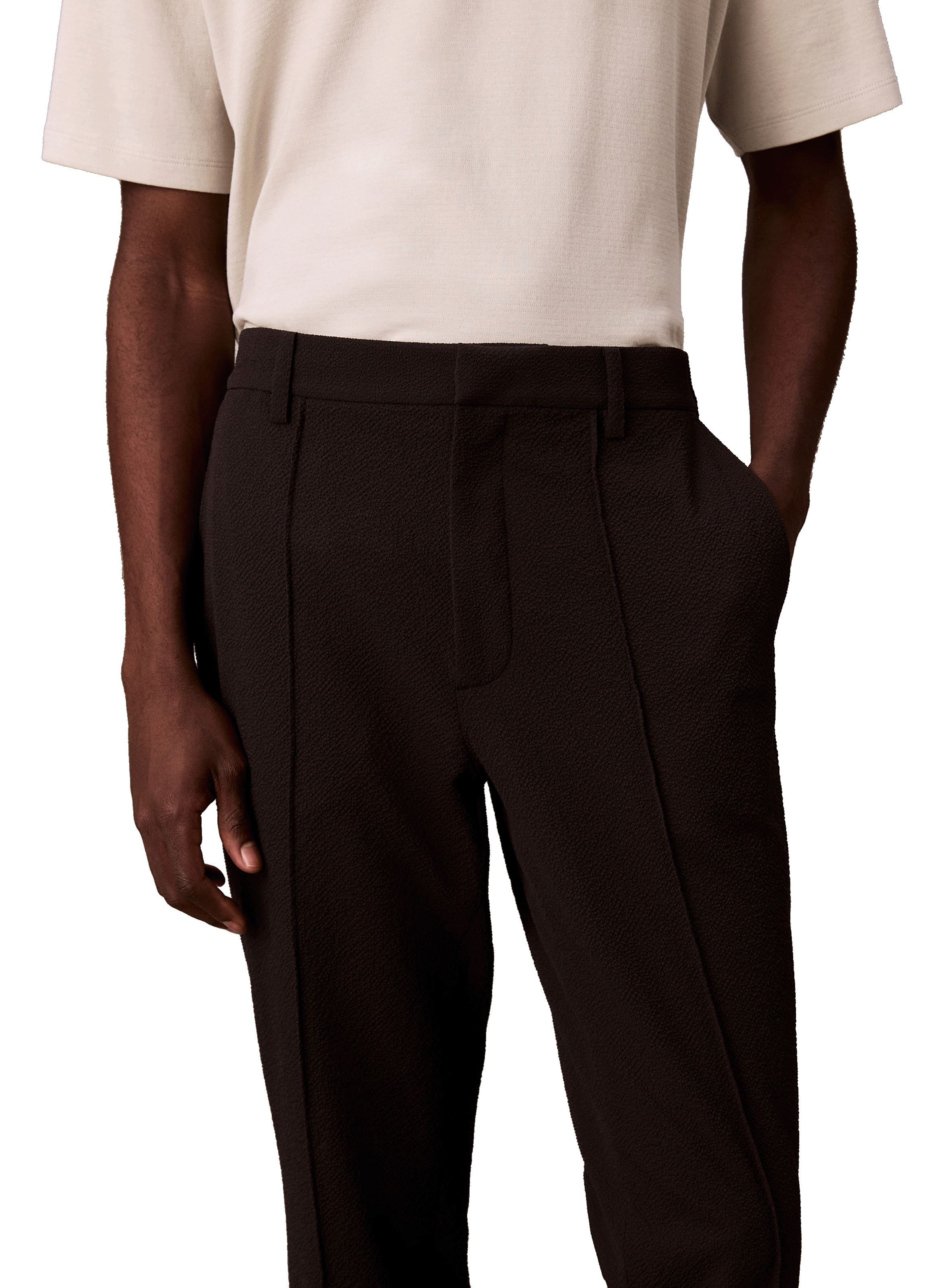 Cigarette trousers  CALVIN KLEIN Black