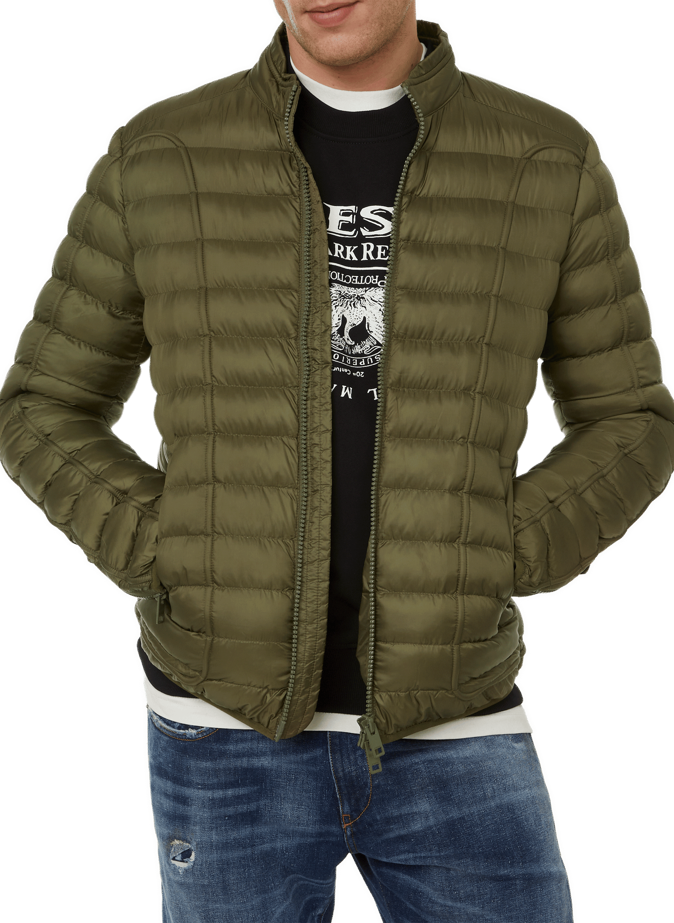 Berretto in cotone DIESEL Bianco