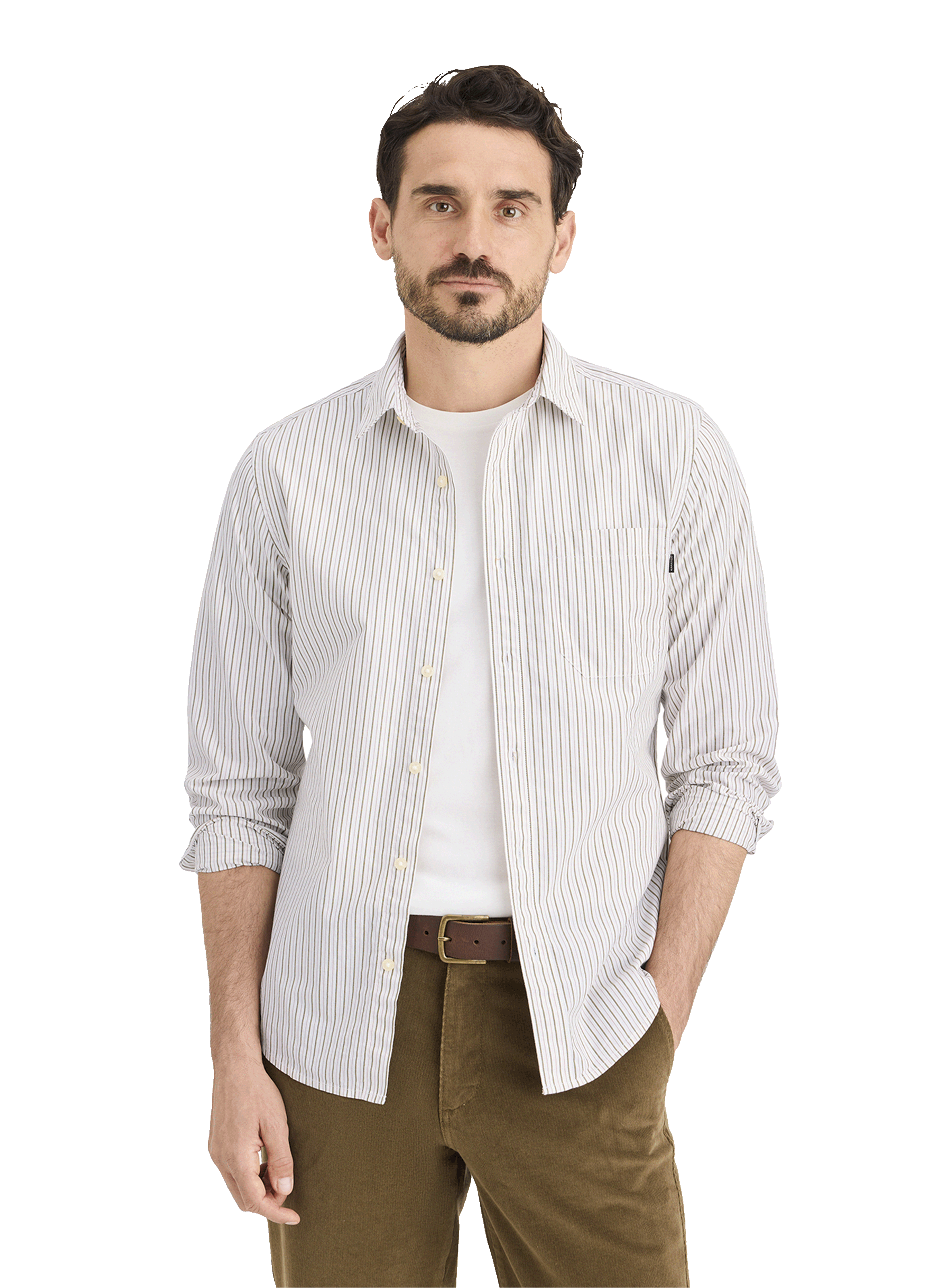 DOCKERS Cotton poplin shirt Multicolour
