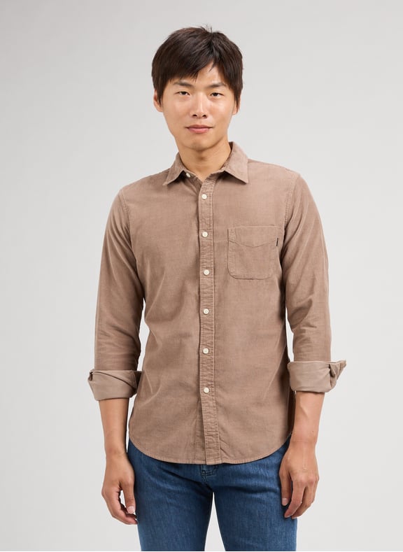 Checked shirt Brown by DOCKERS DOCKERS Checked shirt Brown