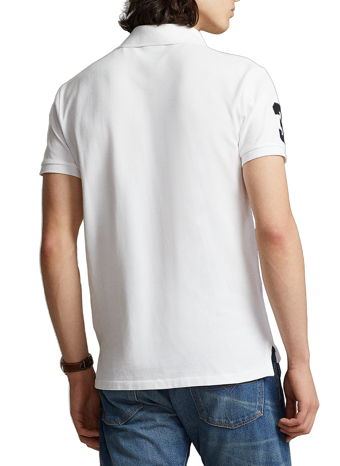 Extra slim fit cotton polo POLO RALPH LAUREN White