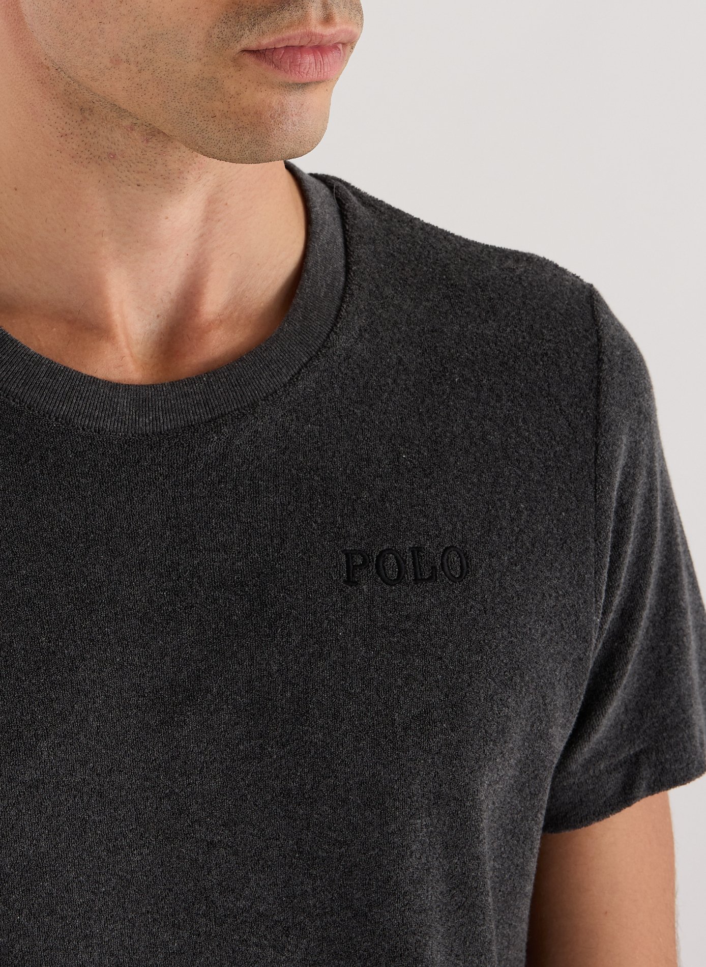 Cotton blend T-shirt POLO RALPH LAUREN Grey