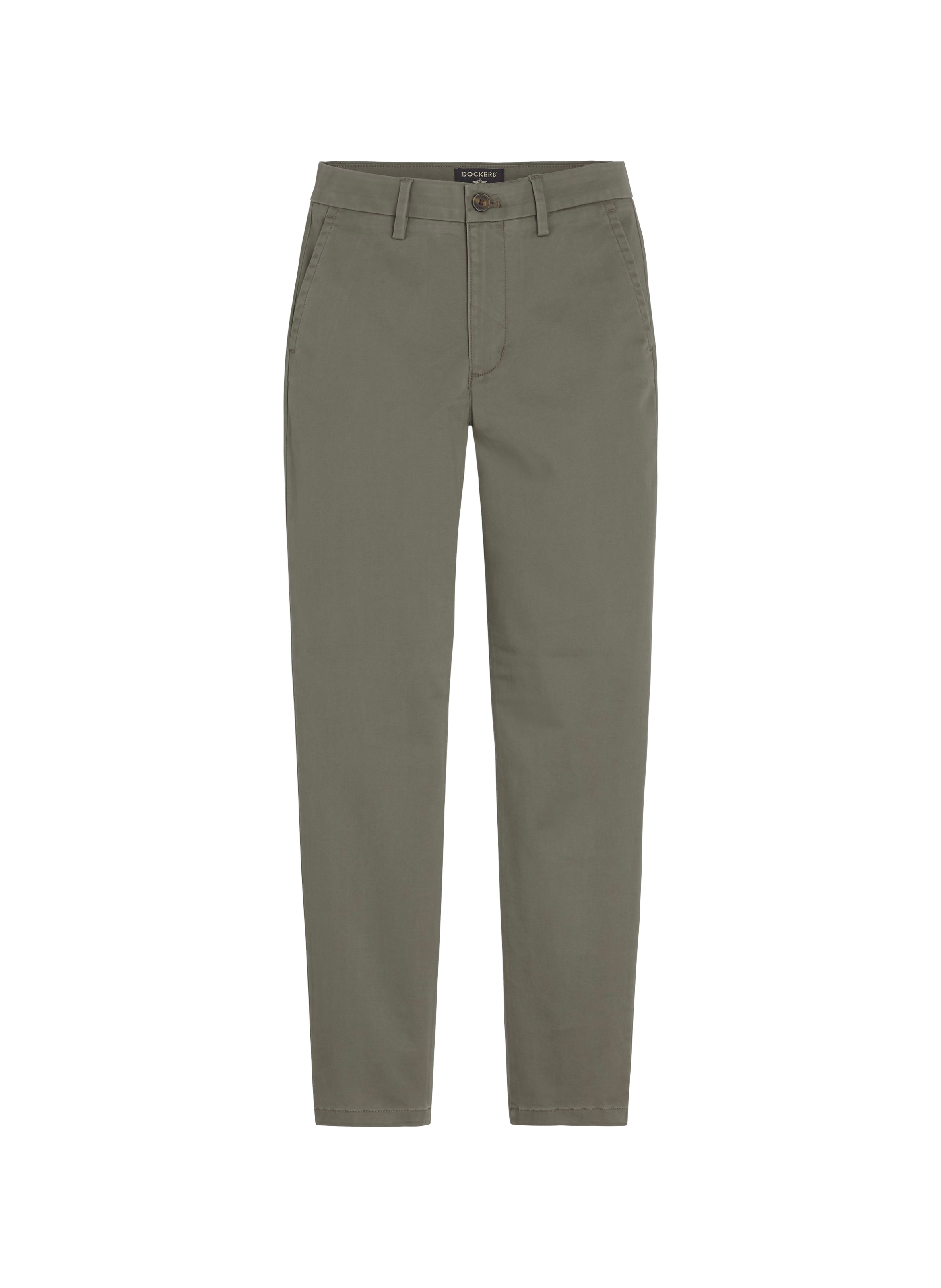 Pantalon slim en coton mélangé DOCKERS Kaki
