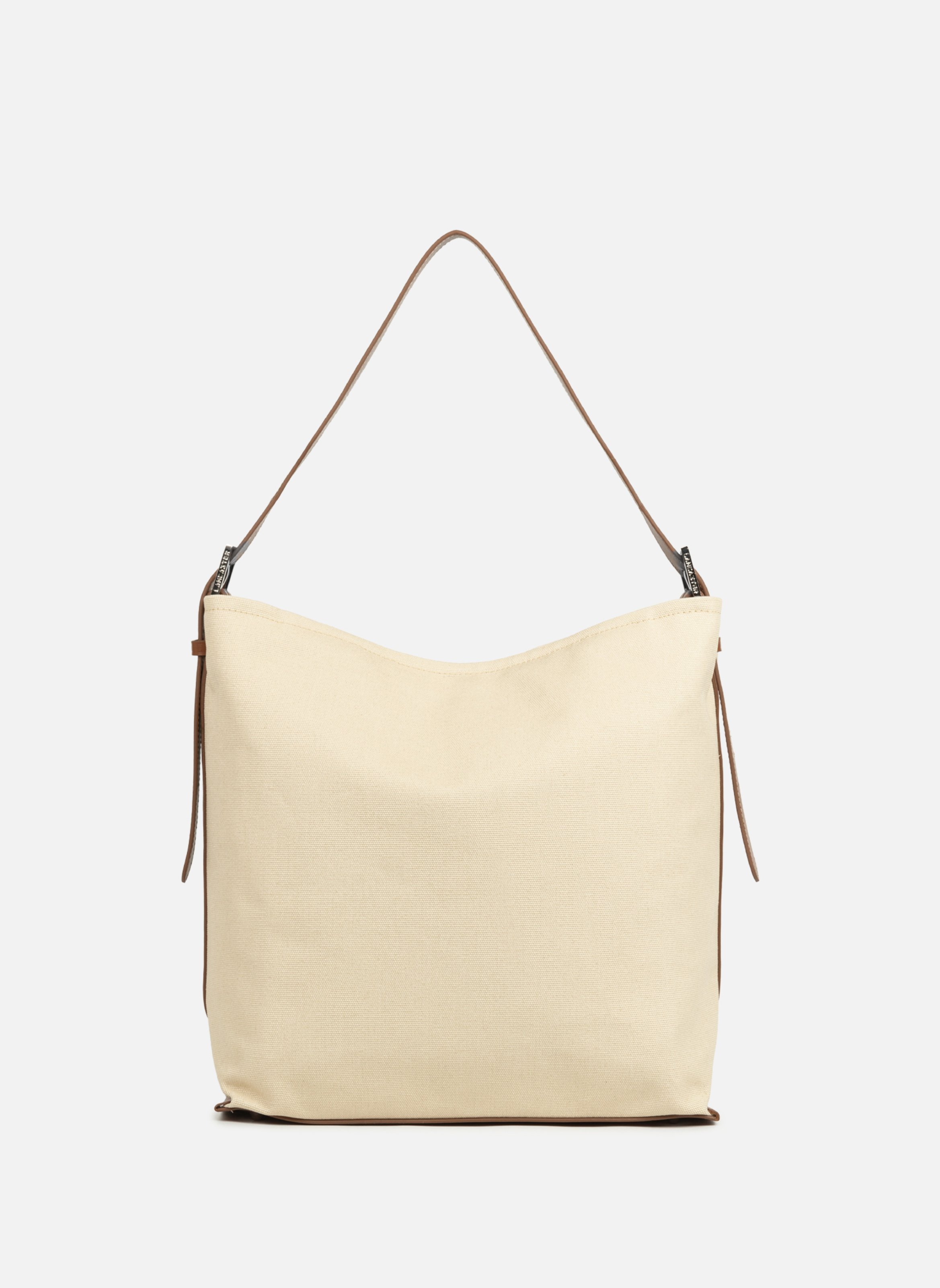 Large bucket bag - Canvas KBA Beige