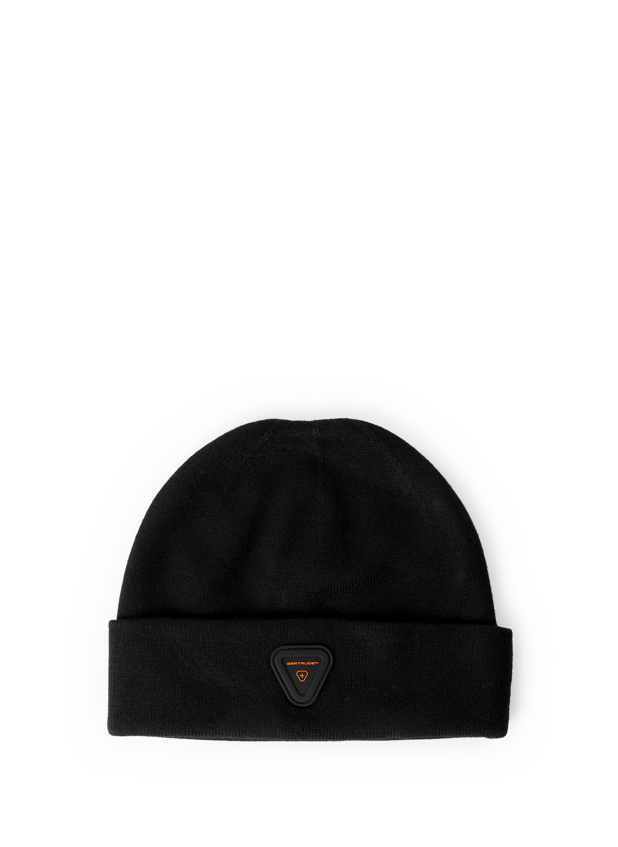 GERTRUDE ET GASTON Bonnet à revers Noir