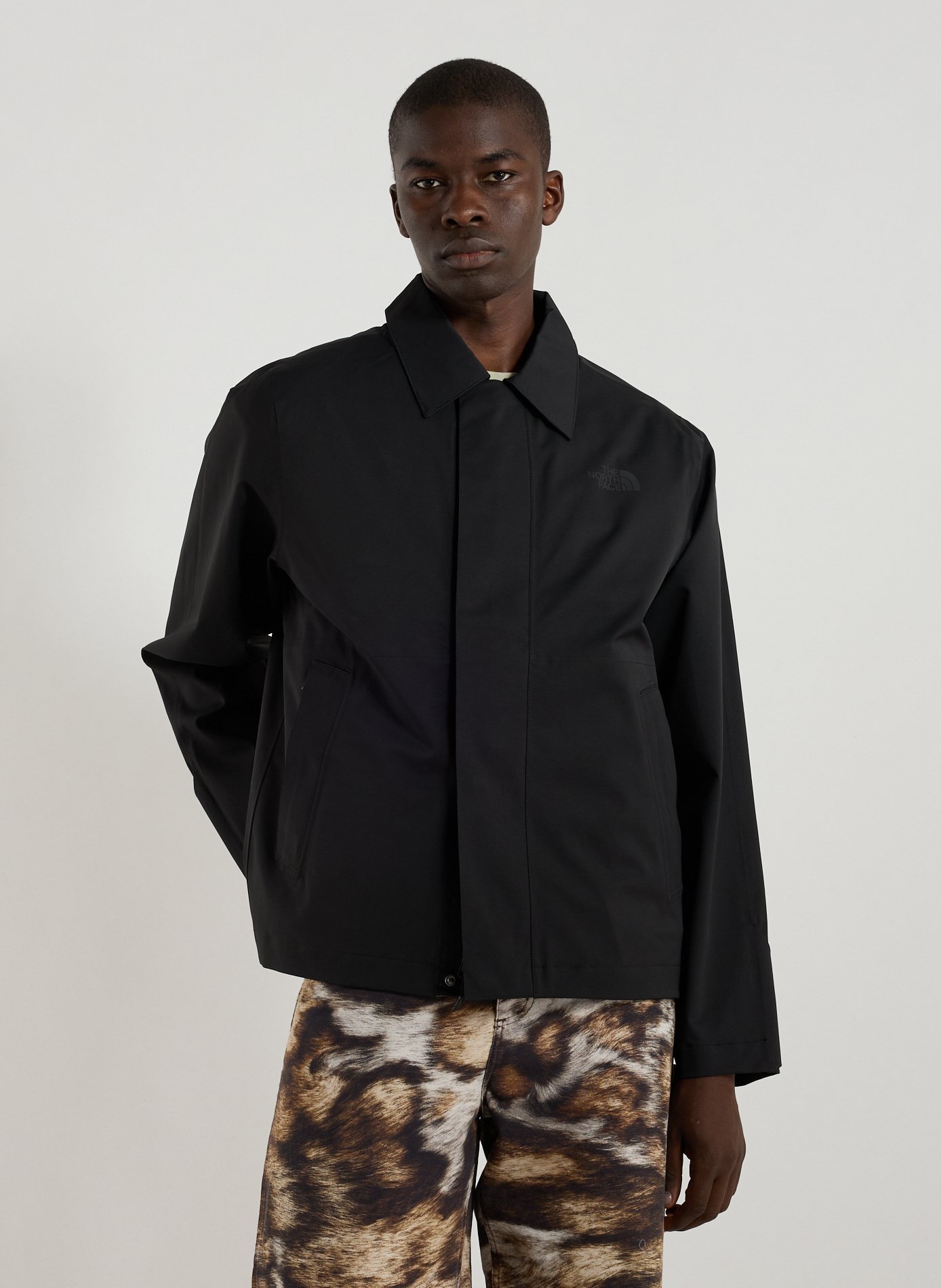 Jacket with classic collar and removable inner vest THE NORTH FACE Black