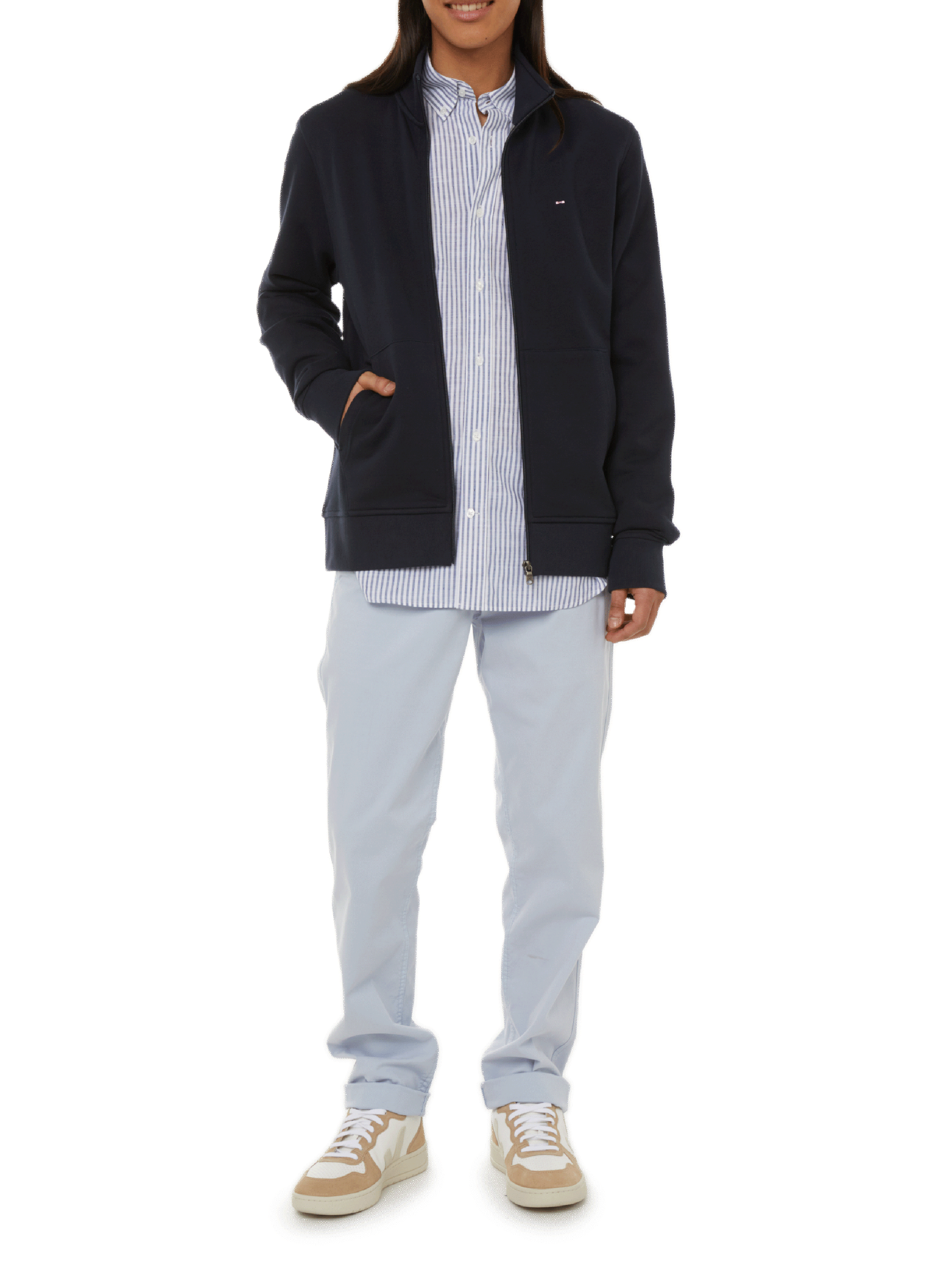 Casquette gavroche en lin SAISON 1865 Beige