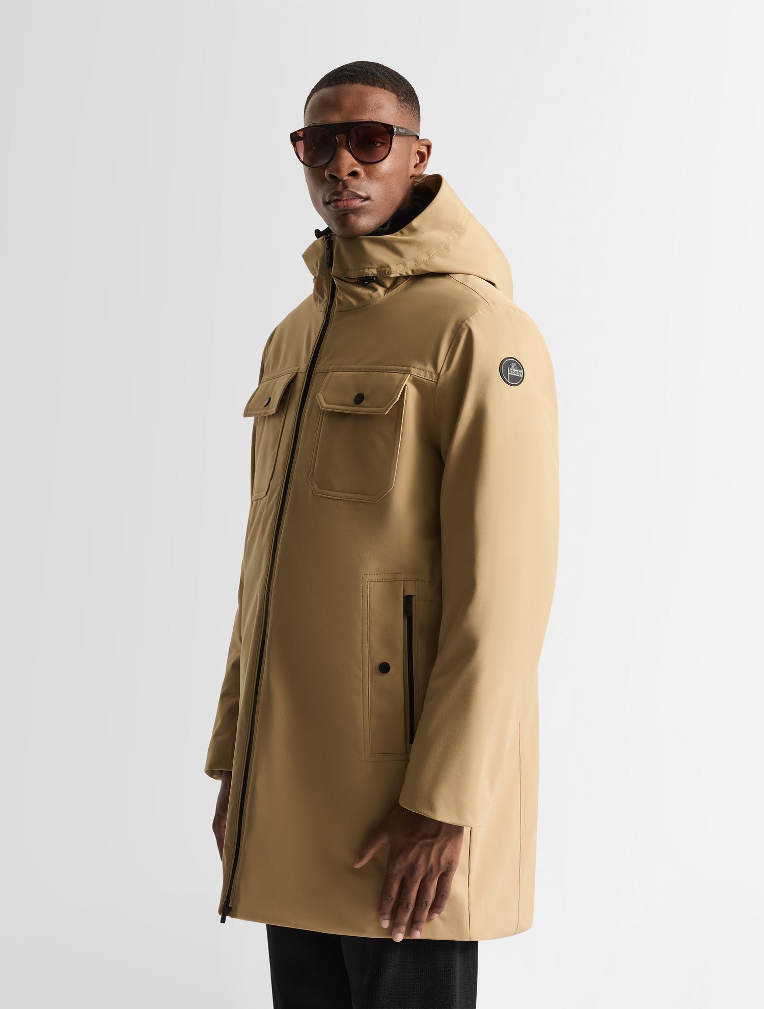 Manteau orno col capuche FUSALP Beige