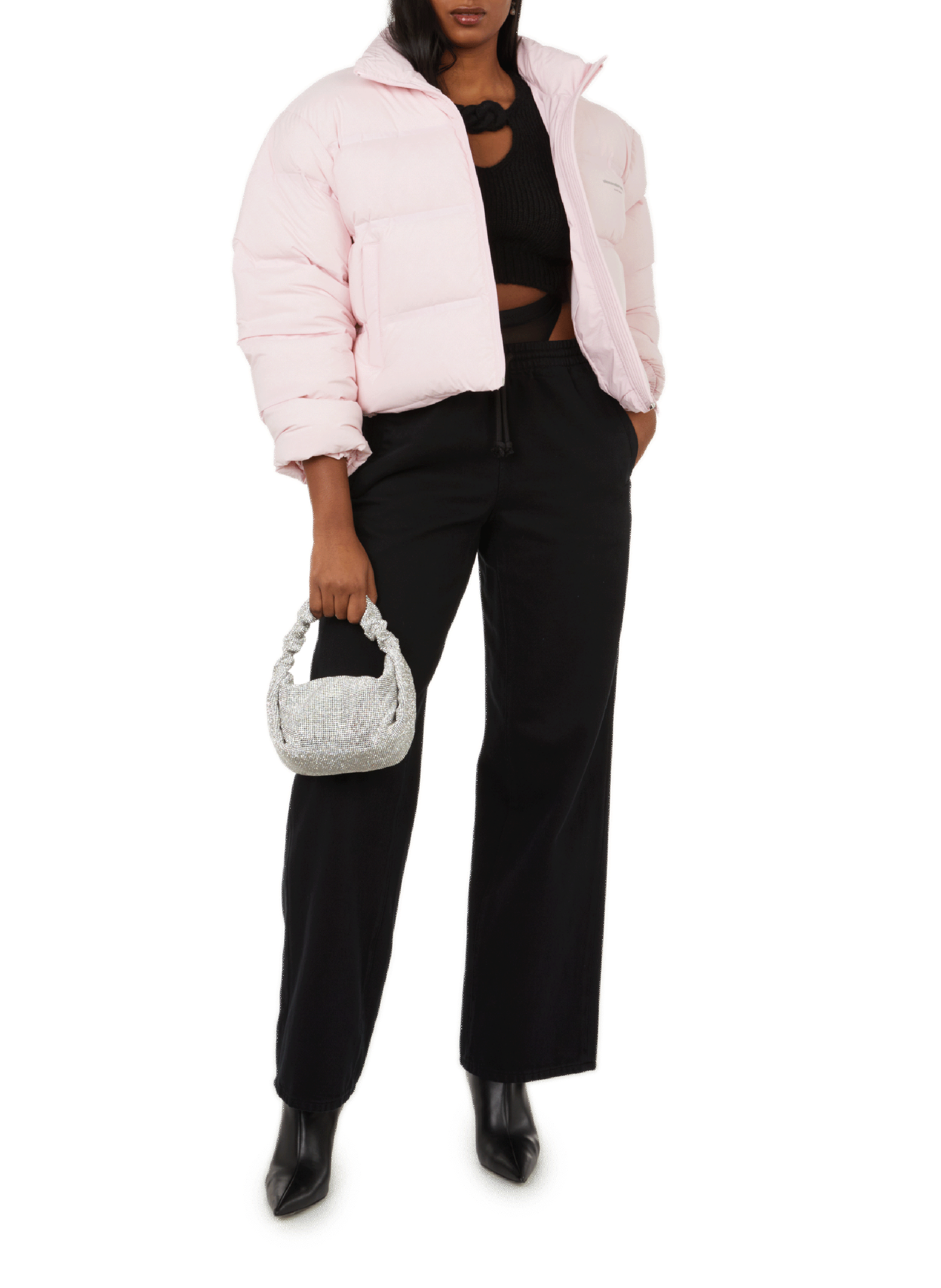 Sac à main en strass SAISON 1865 Argent