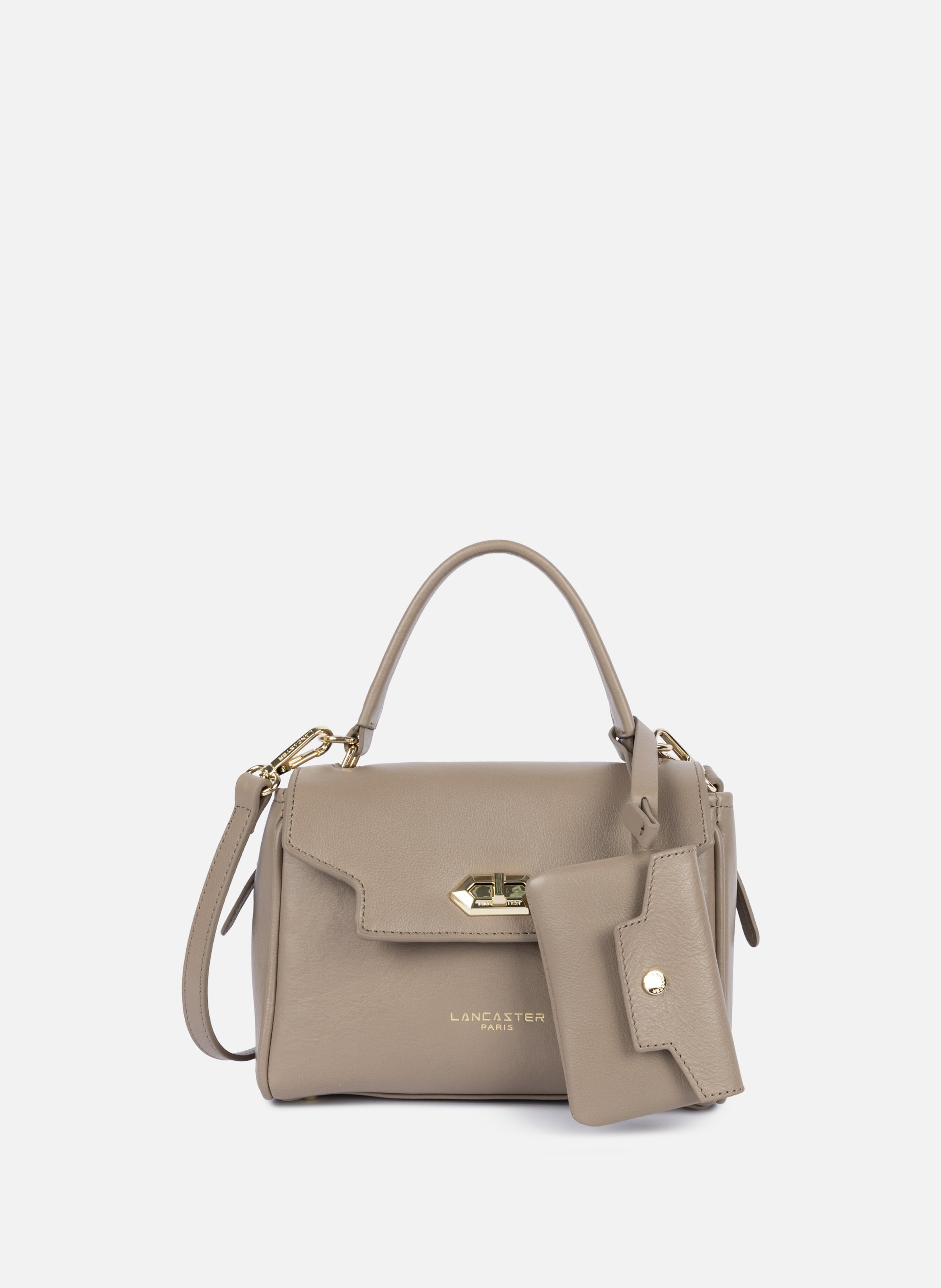 Petit sac à main - mademoiselle grace LANCASTER Marron