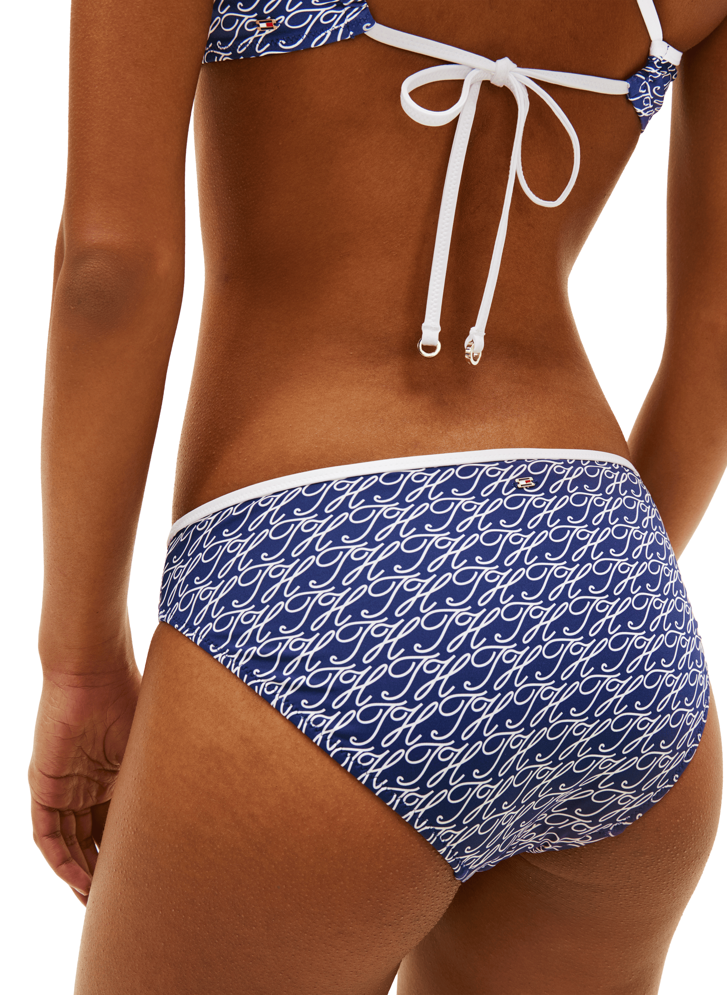 Printed logo bikini bottom TOMMY HILFIGER Blue