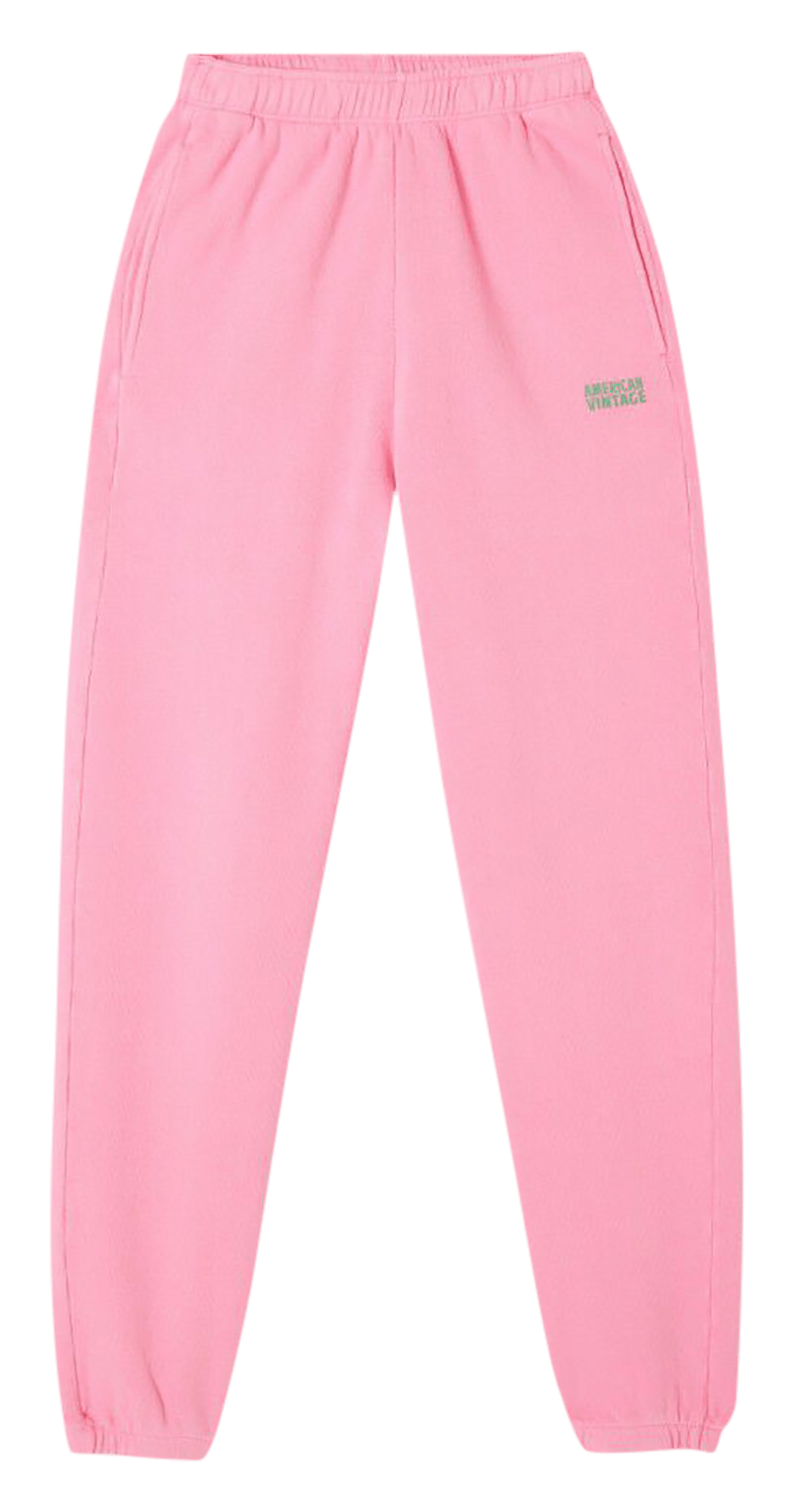 Jogging taille haute en coton mélangé izubird AMERICAN VINTAGE Rose