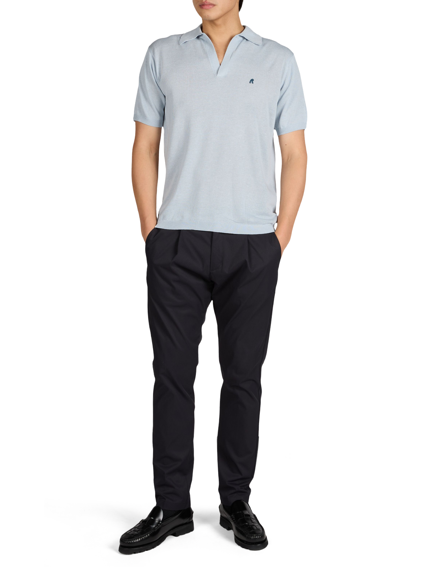 Short-sleeve polo shirt REPLAY Blue