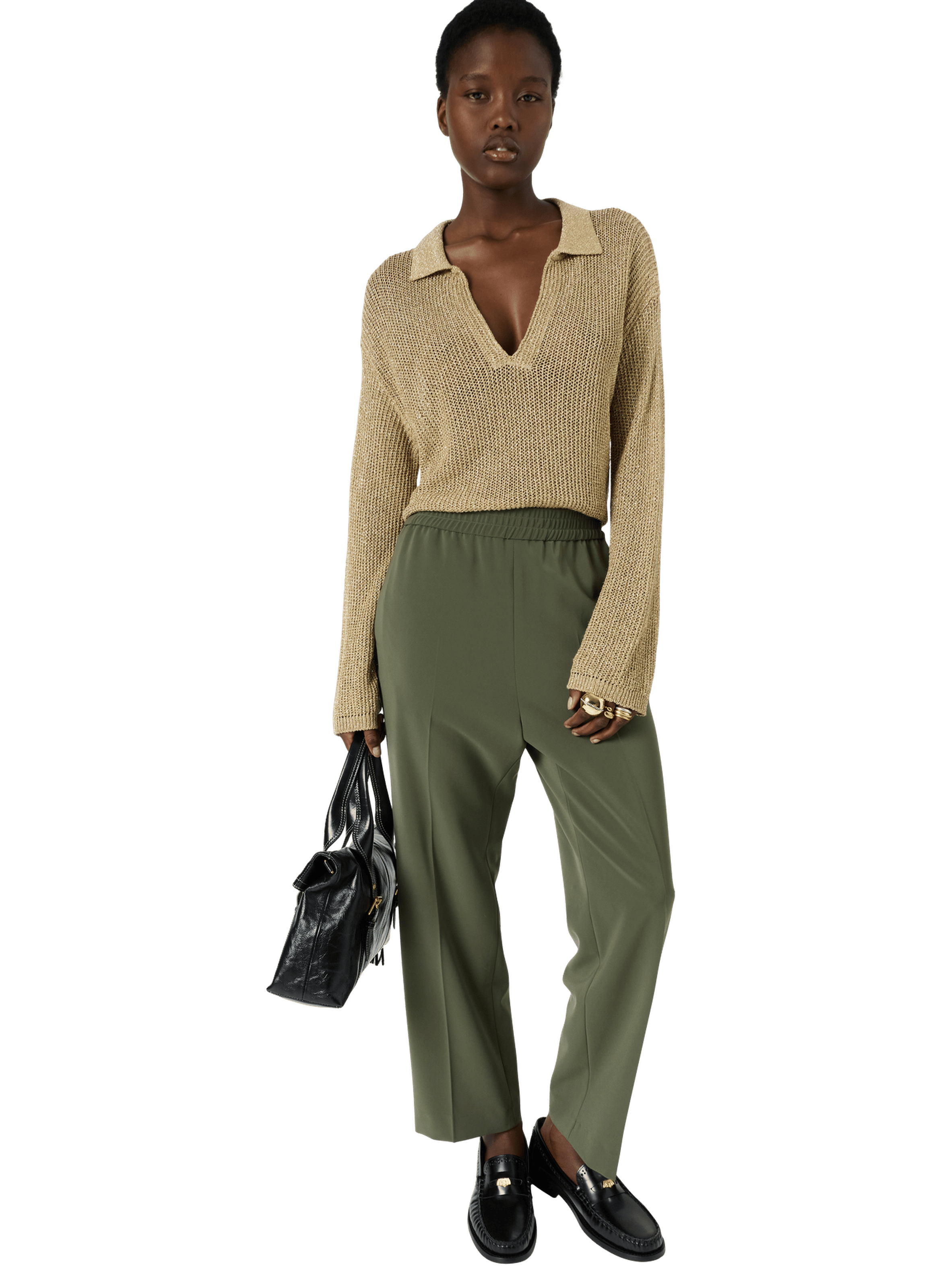 Pantalon fluide 7/8 - aliette GERARD DAREL Vert