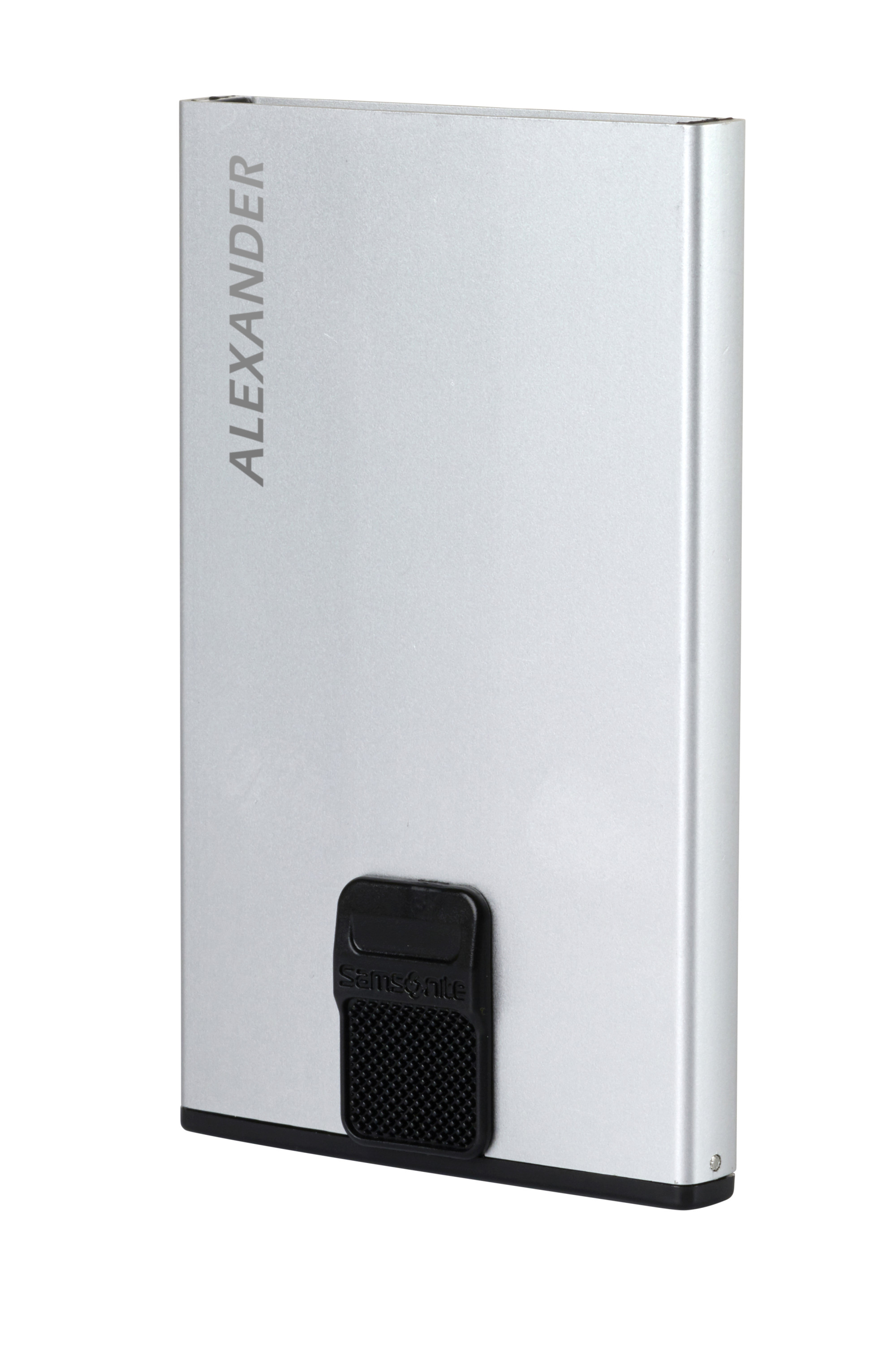 Alu fit credit card holder taille s SAMSONITE Argent