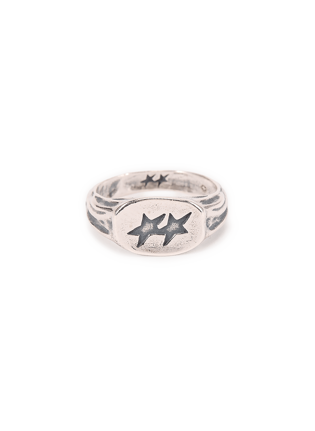 Bague Superstar Signet TWO JEYS Argent