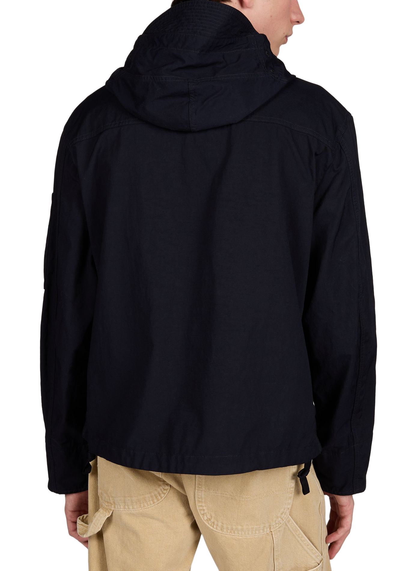 Hooded zipped jacket CP COMPANY Blue