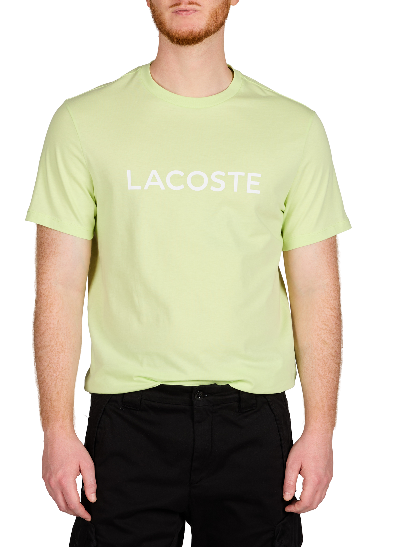 T-shirt de pyjama en coton  LACOSTE Vert