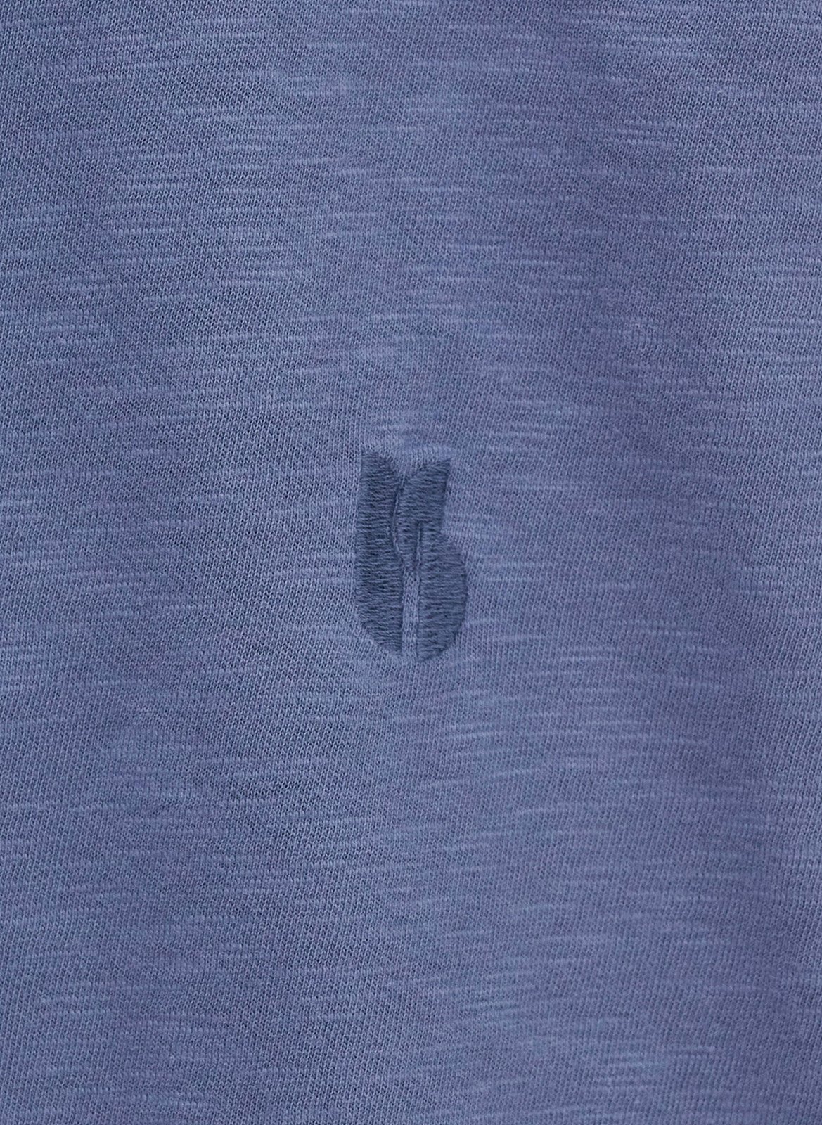 Tee-shirt col rond en coton vany BA&SH Bleu