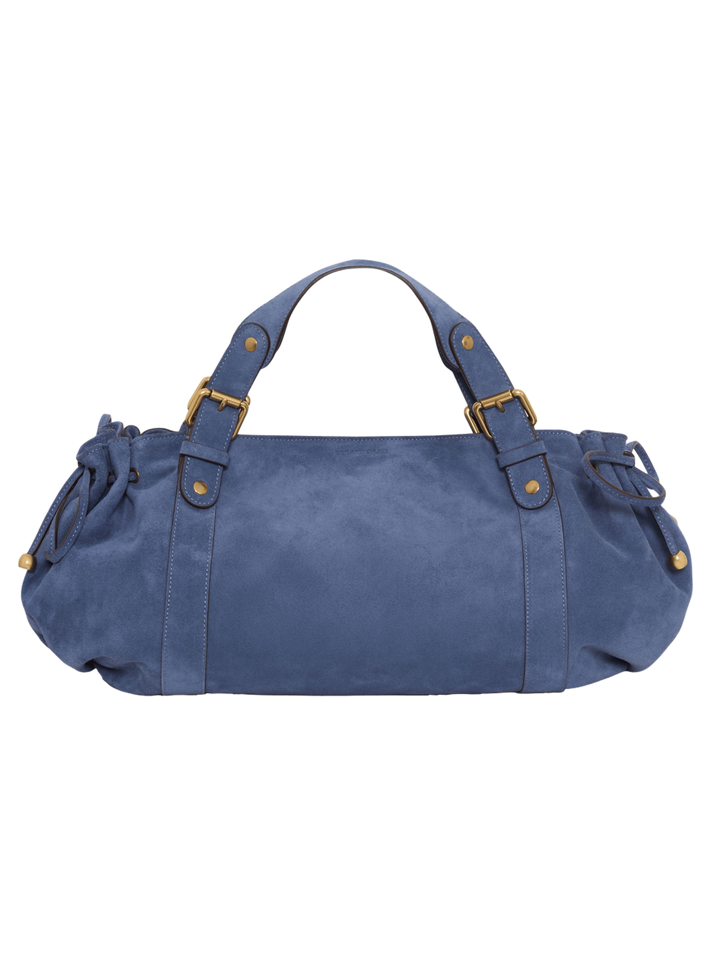 Sac à main en cuir velours - 24h GERARD DAREL Bleu
