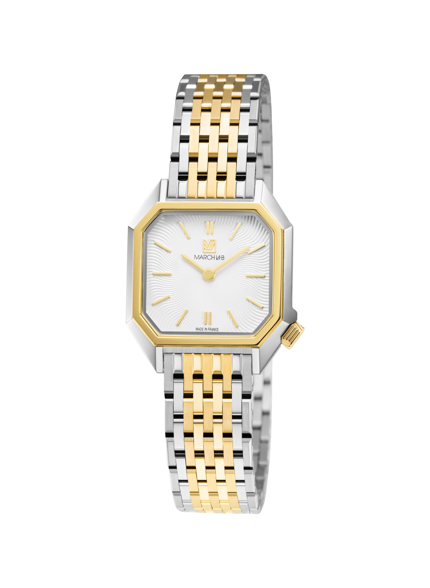 Montre quartz Lady Mansart en acier inoxydable MARCH LA.B Blanc