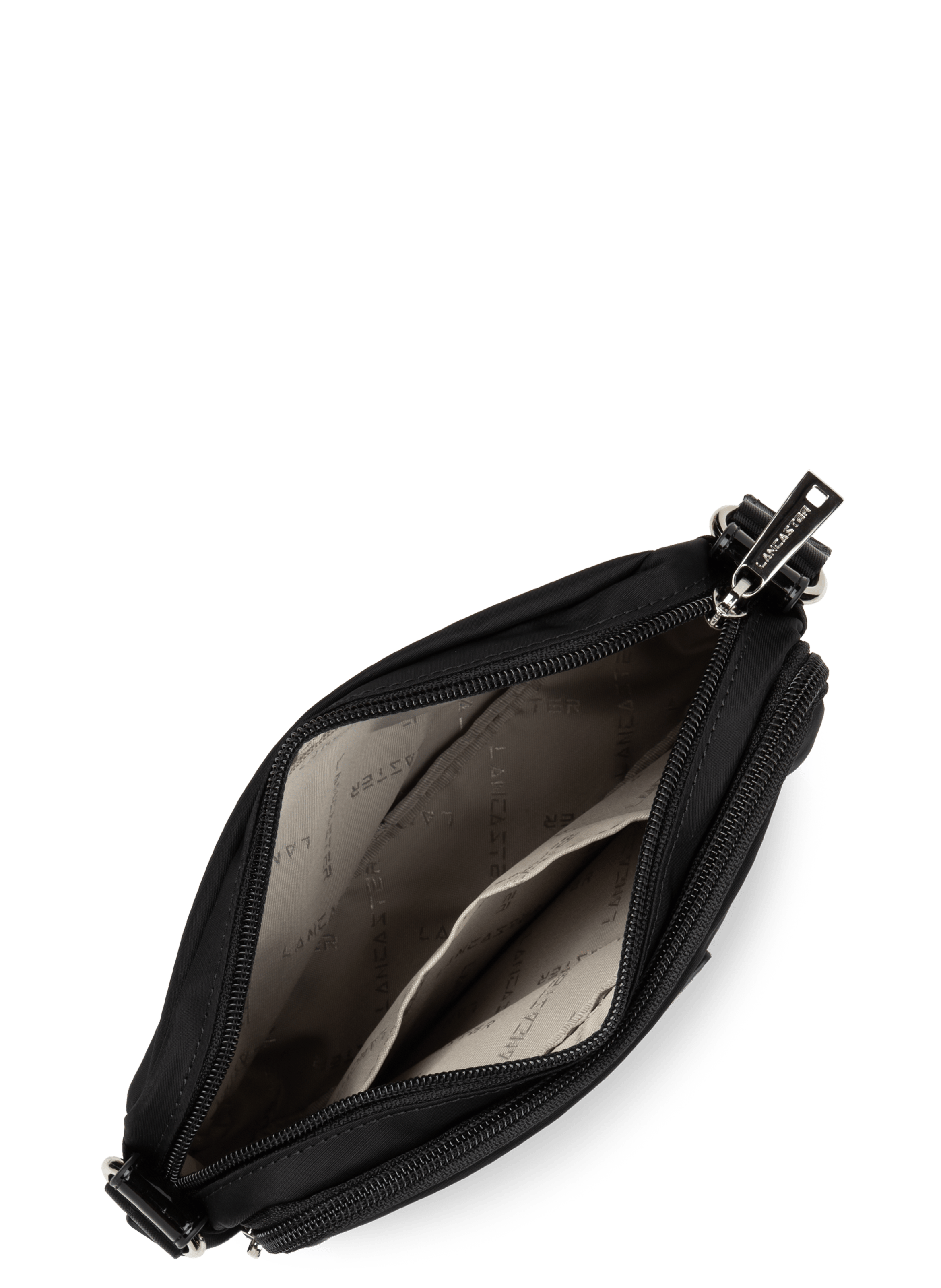 Crossbody bag - basic verni LANCASTER Black