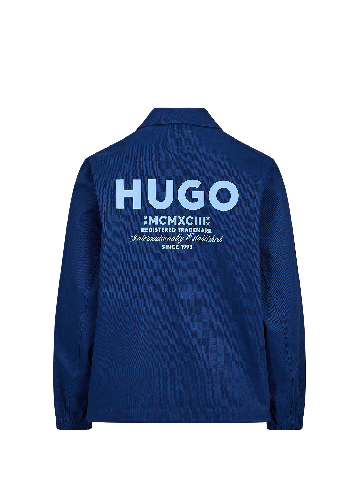 Veste sérigraphiée en coton HUGO BLUE Bleu