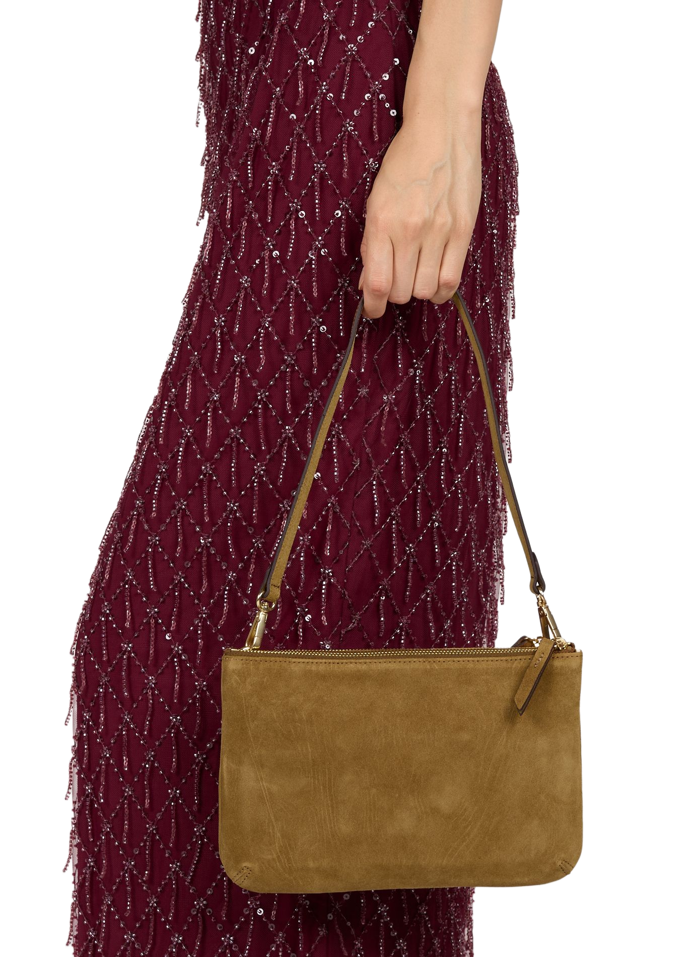 Sac bandoulière Billy en cuir NAT & NIN Marron