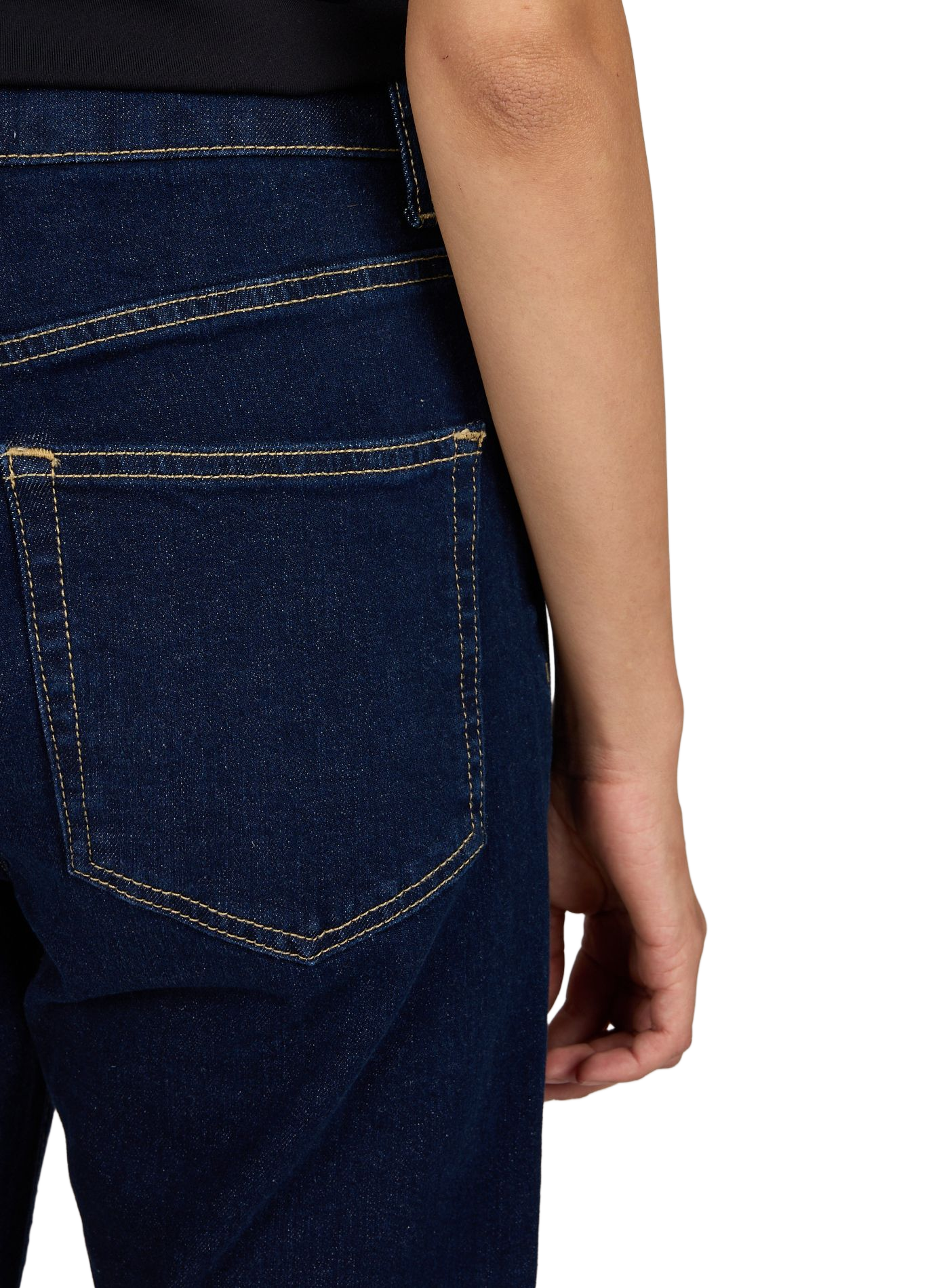Slim Fit High Waist Jeans TOPSHOP Blau