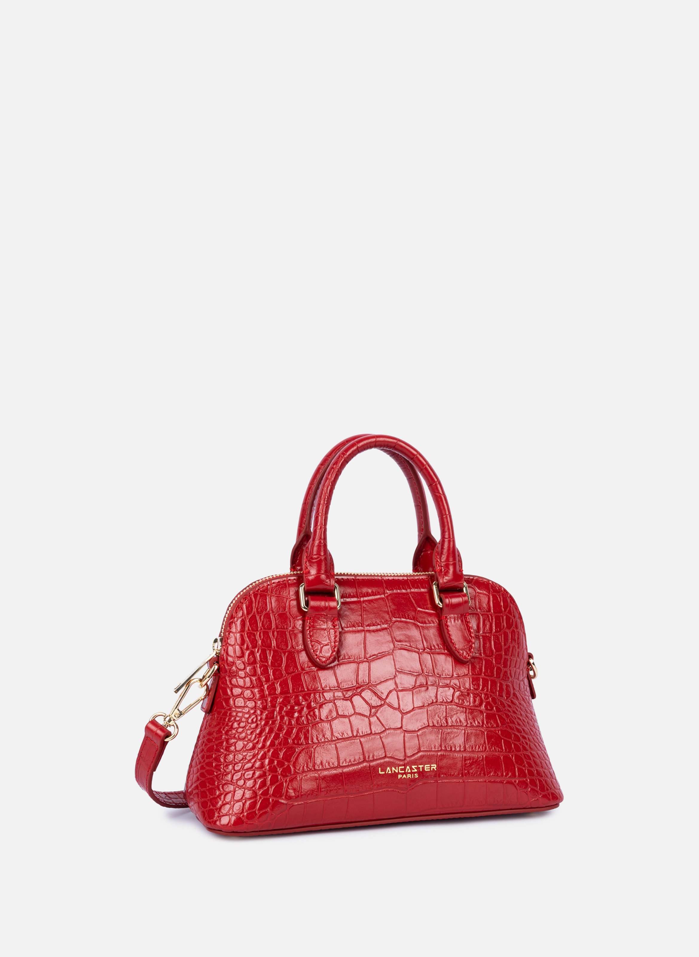 Halvemaanvormige tas - exo LANCASTER Rood