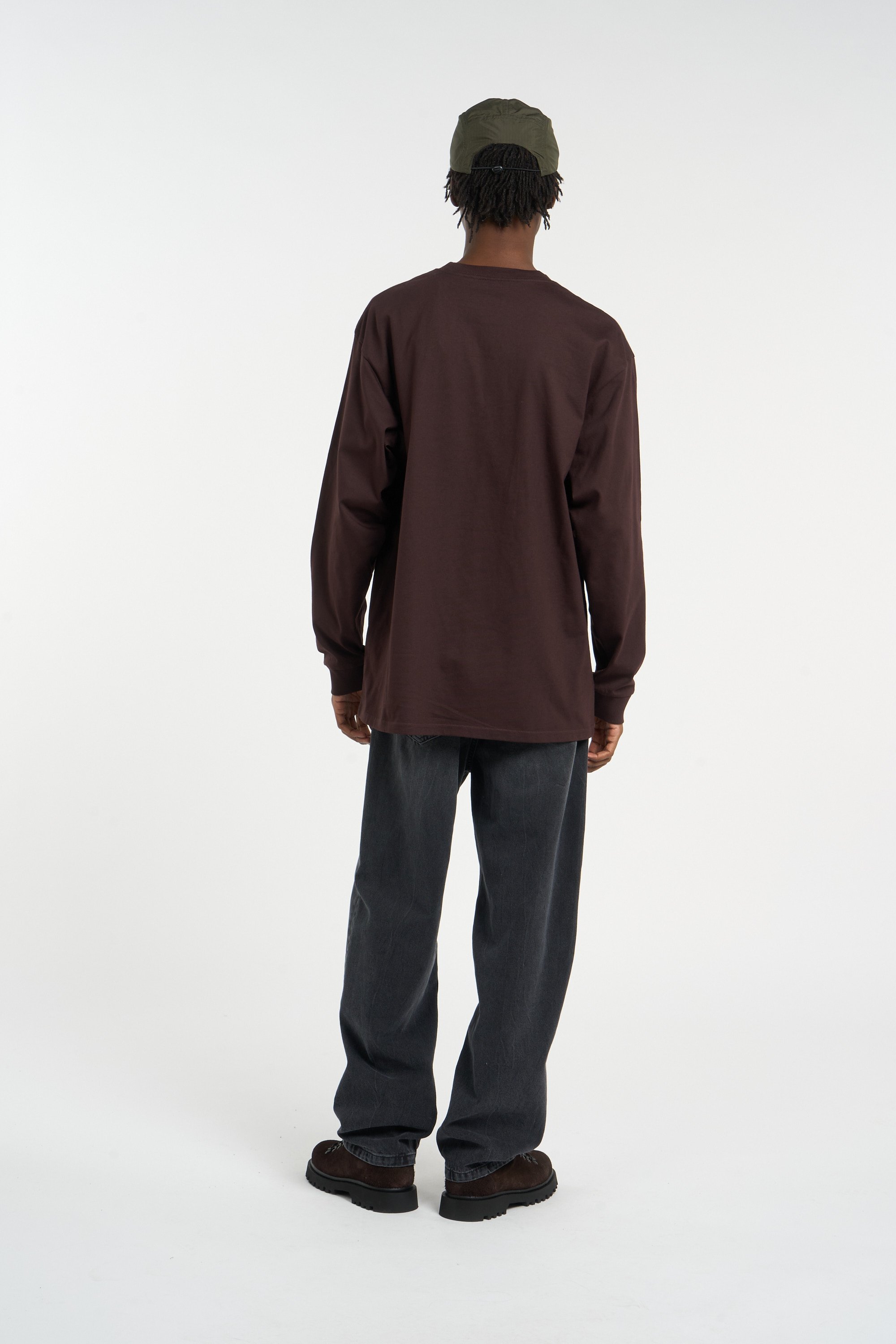 T-shirt chase CARHARTT WIP Marron