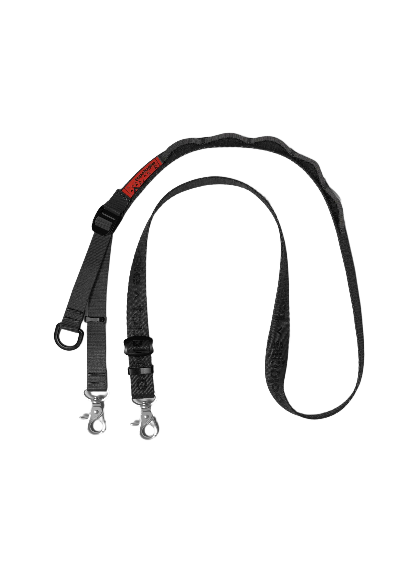 Shoulder bag strap TOPOLOGIE Black