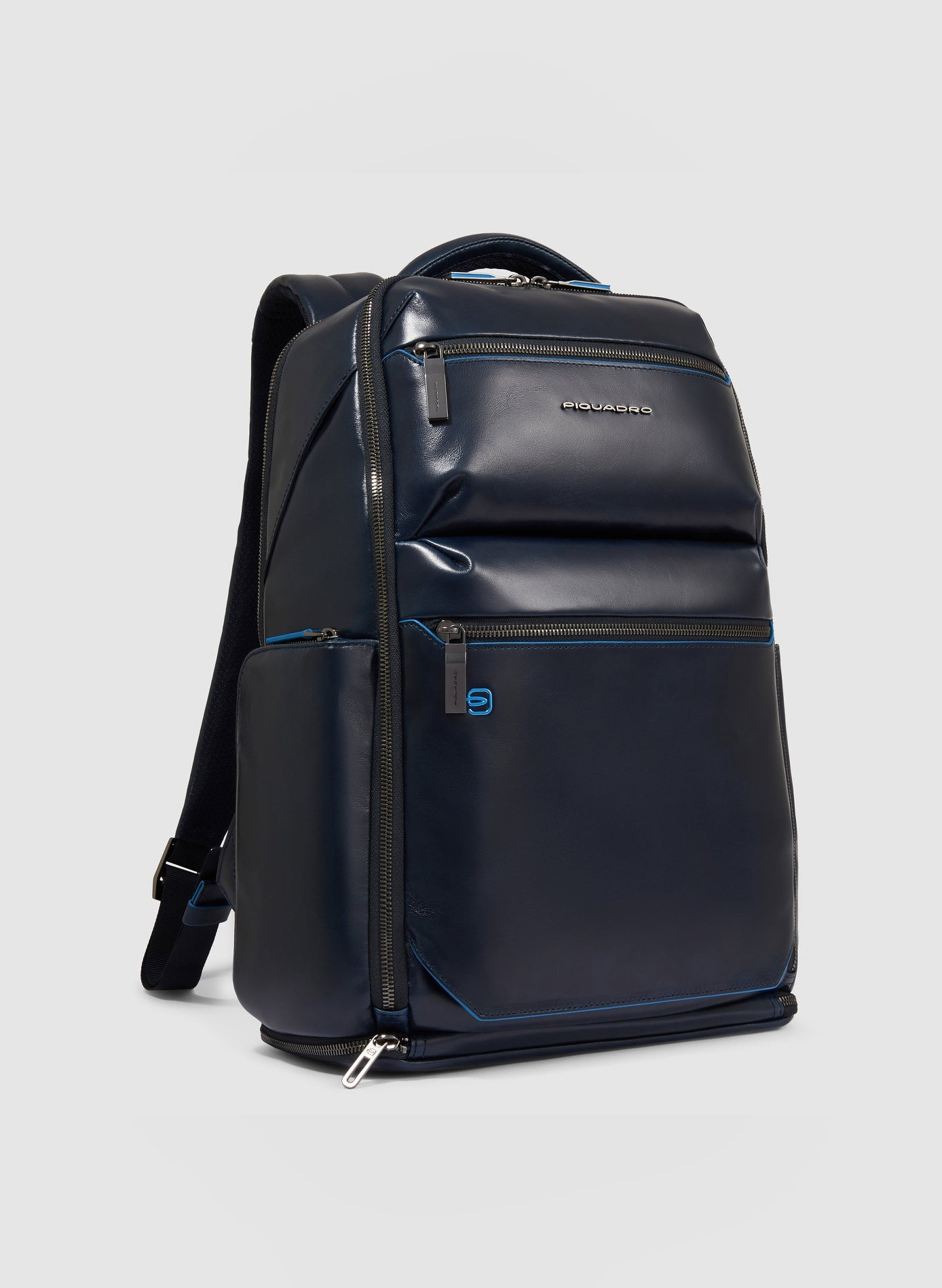 Sac à dos pour ordinateur 15,6" personnalisable PIQUADRO Bleu