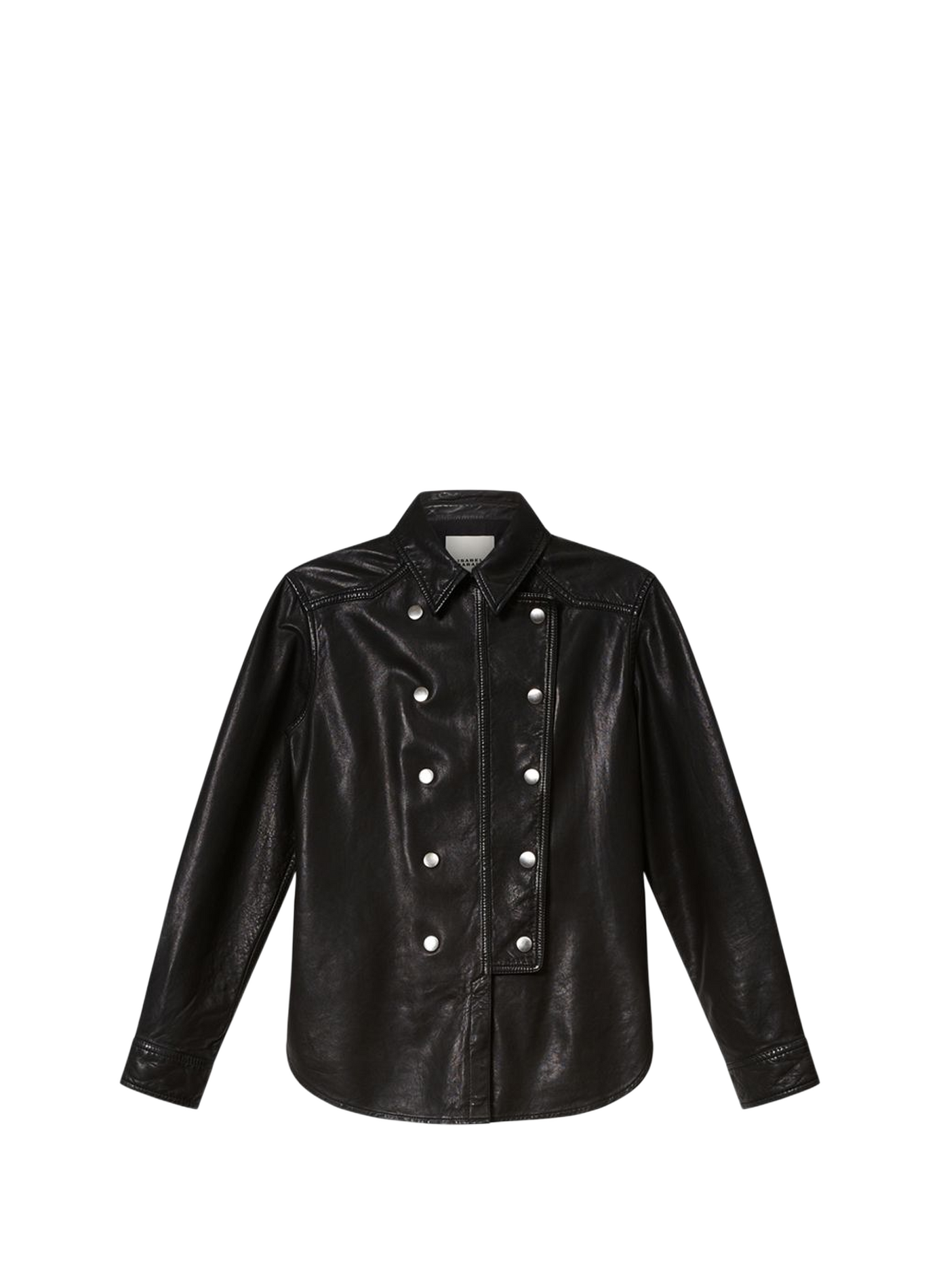 VALDY lambskin shirt ISABEL MARANT Black