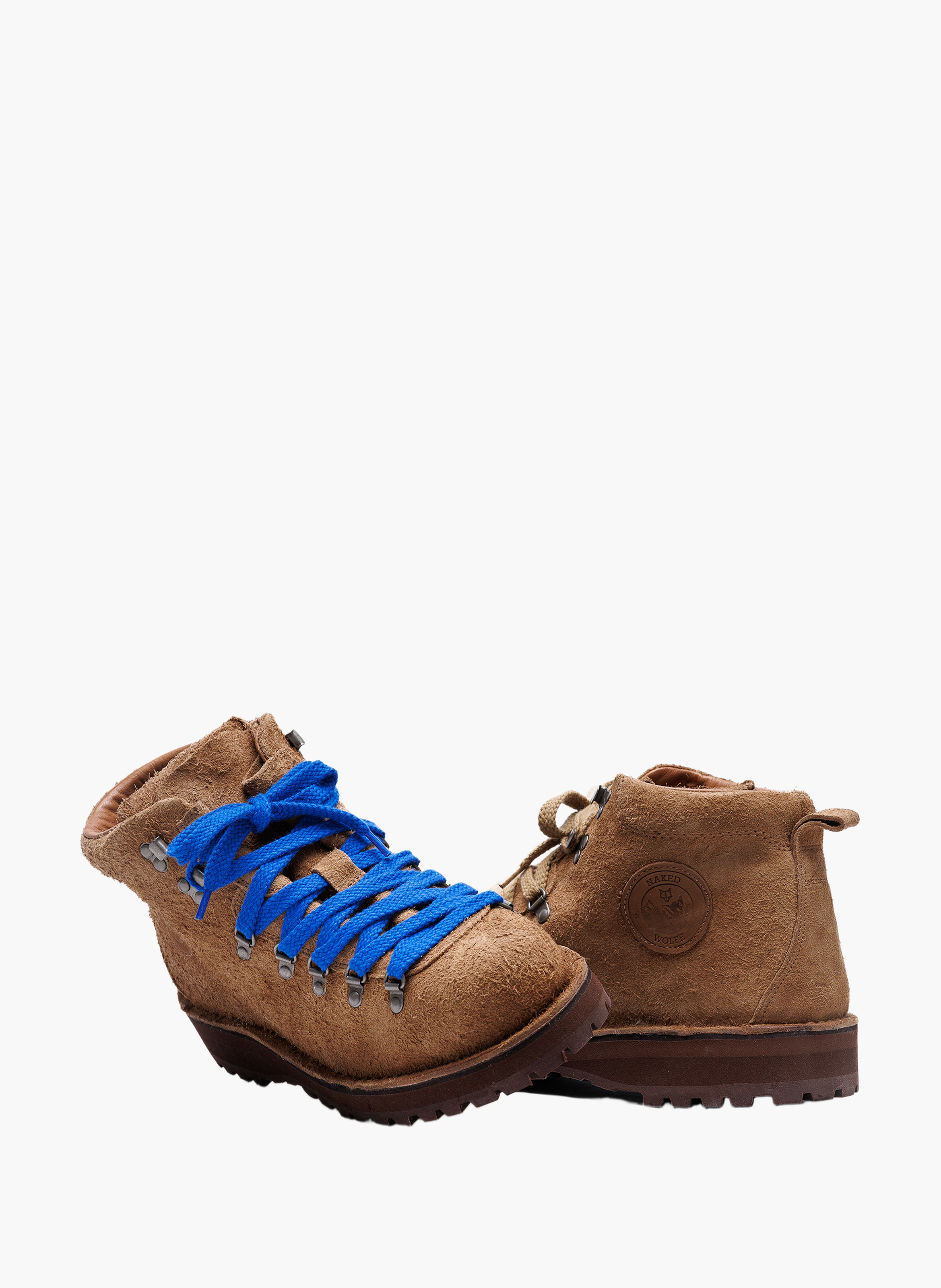 Bottines arctic en daim NAKED WOLFE Beige