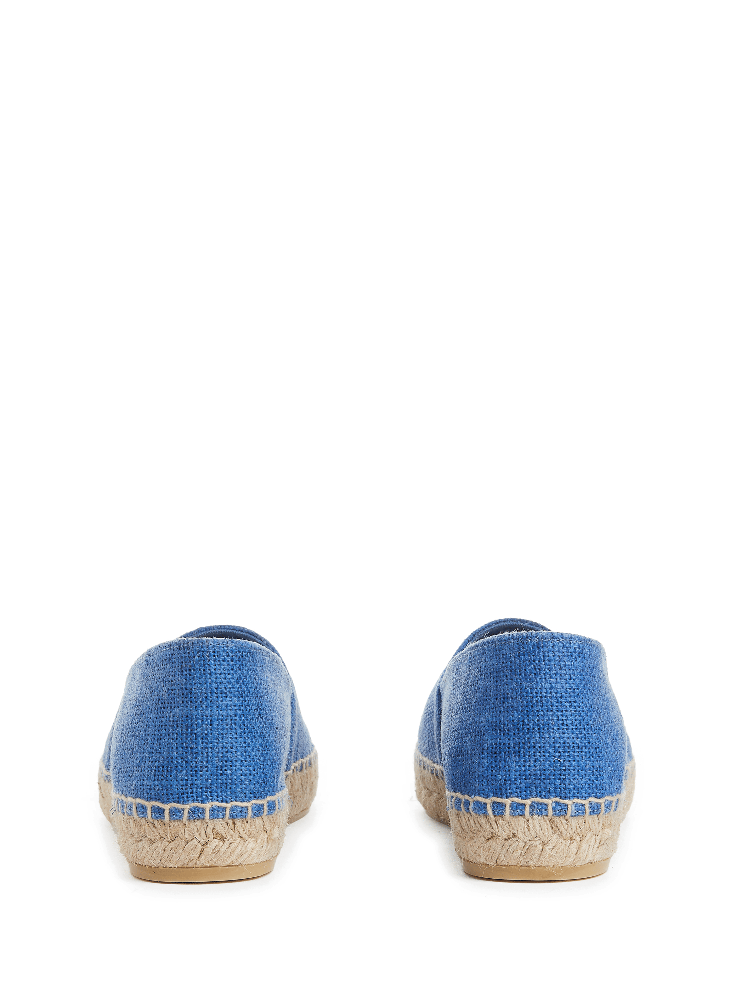 Linen espadrilles PRADA Blue