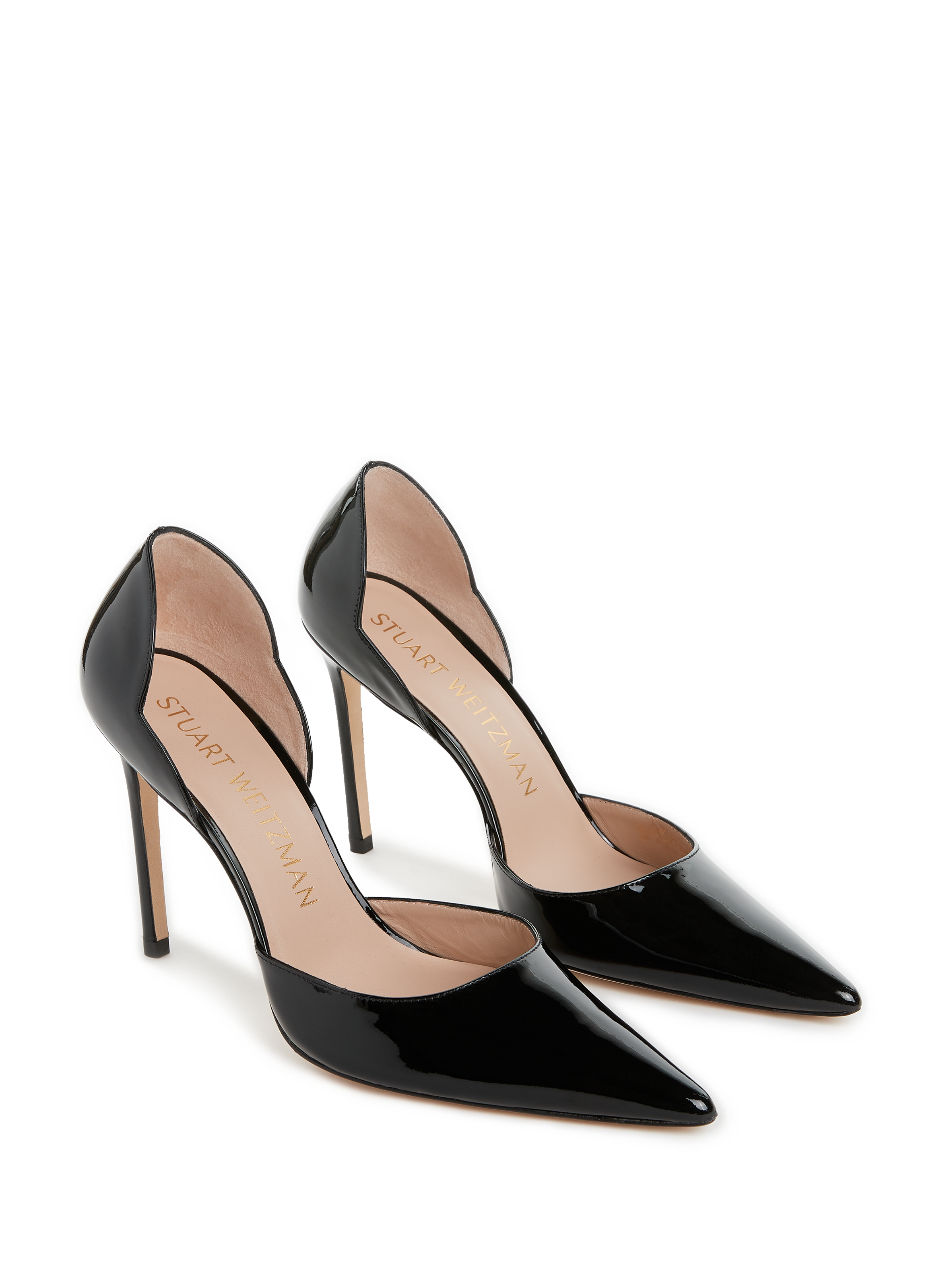 Escarpins Stuart Scallop Dorsay en cuir