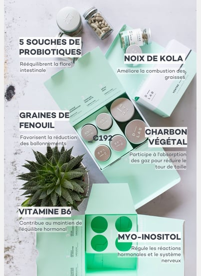 Programme Ventre Plat D-LAB NUTRICOSMETICS Programme Ventre Plat D-LAB NUTRICOSMETICS