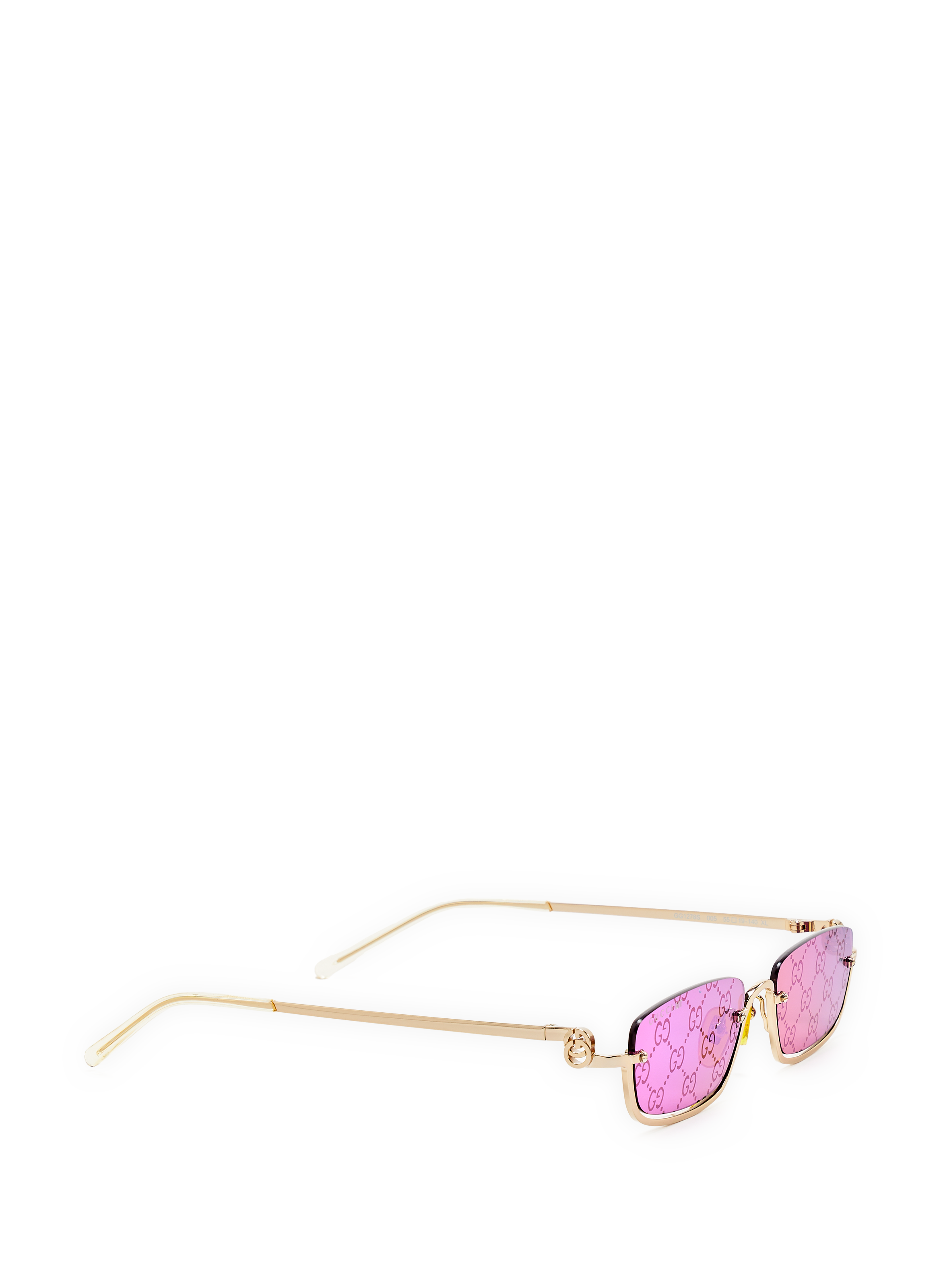 Lunettes de soleil rectangulaire GUCCI Violet