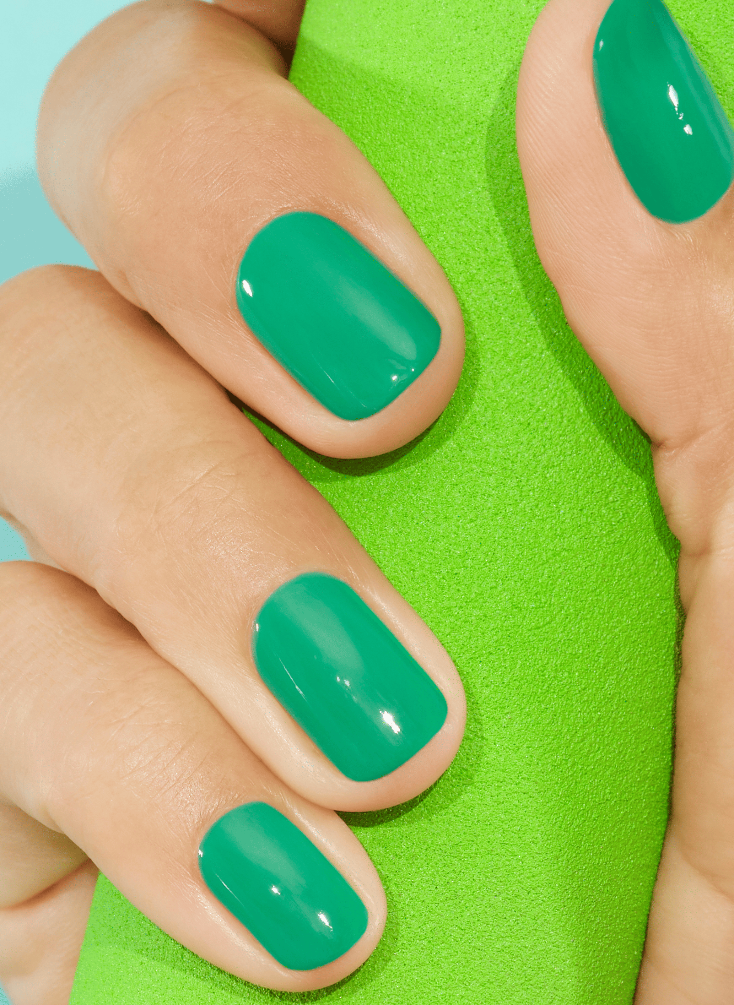 Green Nail Polish MANUCURIST Brazil