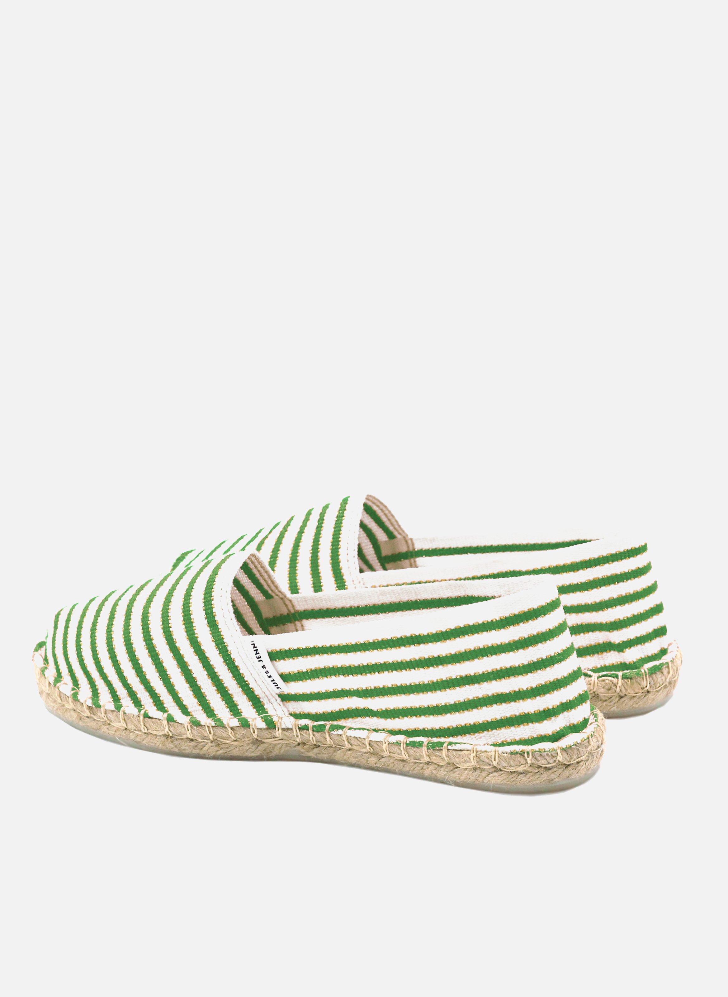 Espadrilles toile JULES & JENN Vert
