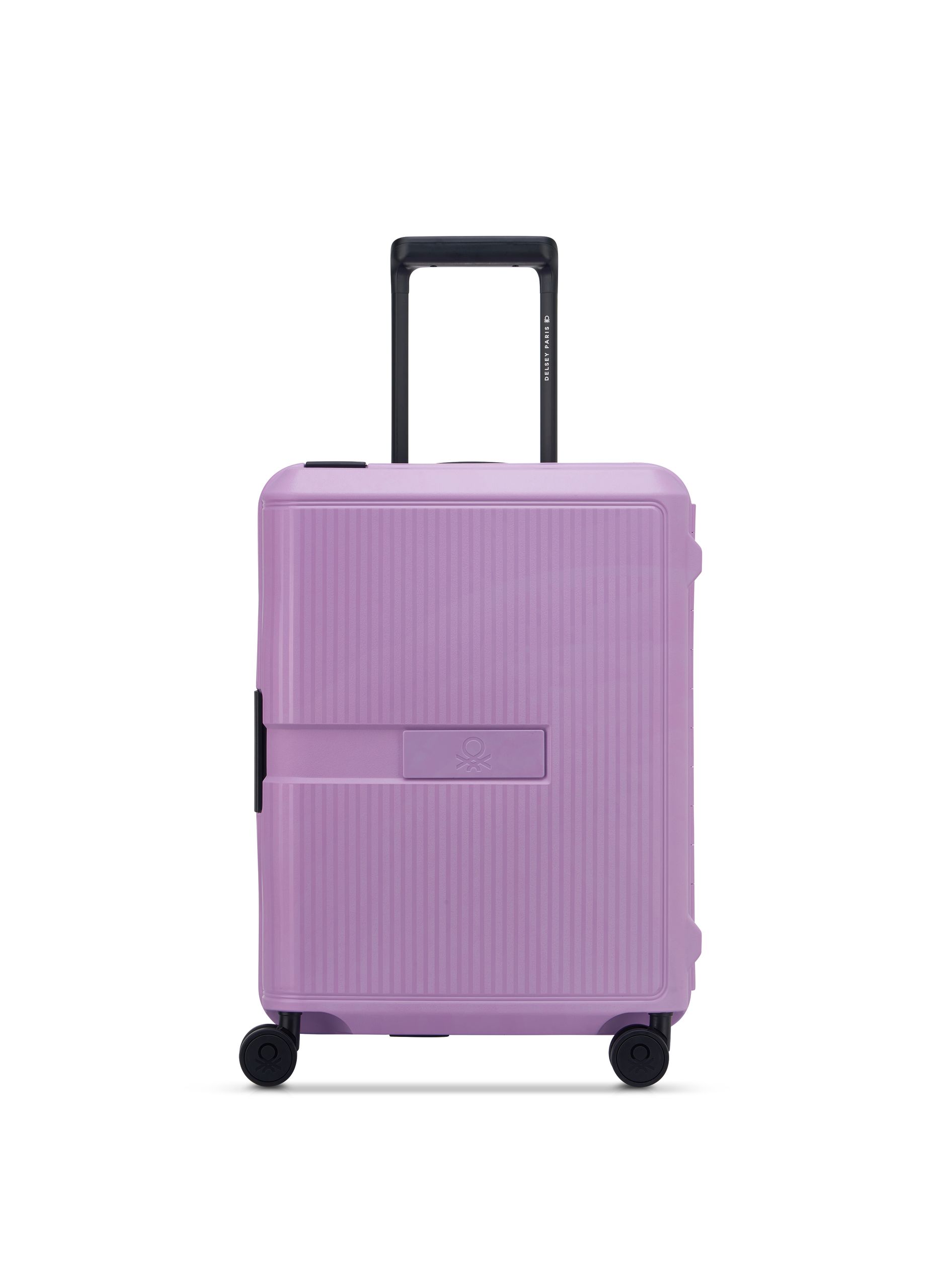 Valise cabine rigide taille s - color block hardside DELSEY PARIS Violet