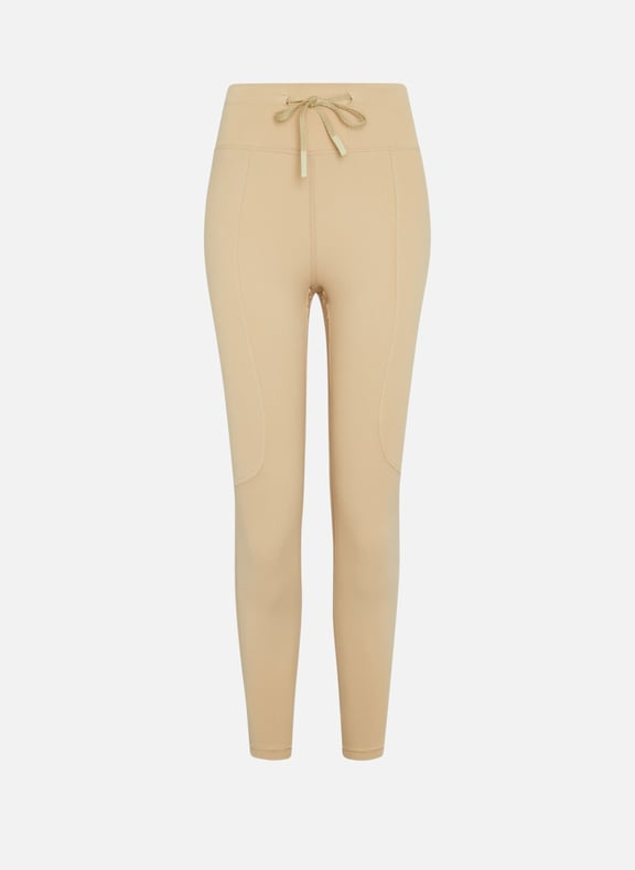 Legging capri esmée Beige by BORN LIVING YOGA BORN LIVING YOGA Legging capri esmée Beige